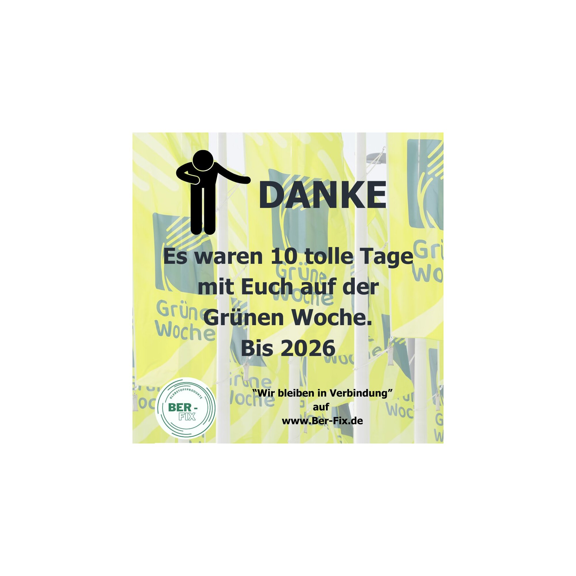 DANKE Grüne Woche - DANKE Grüne Woche