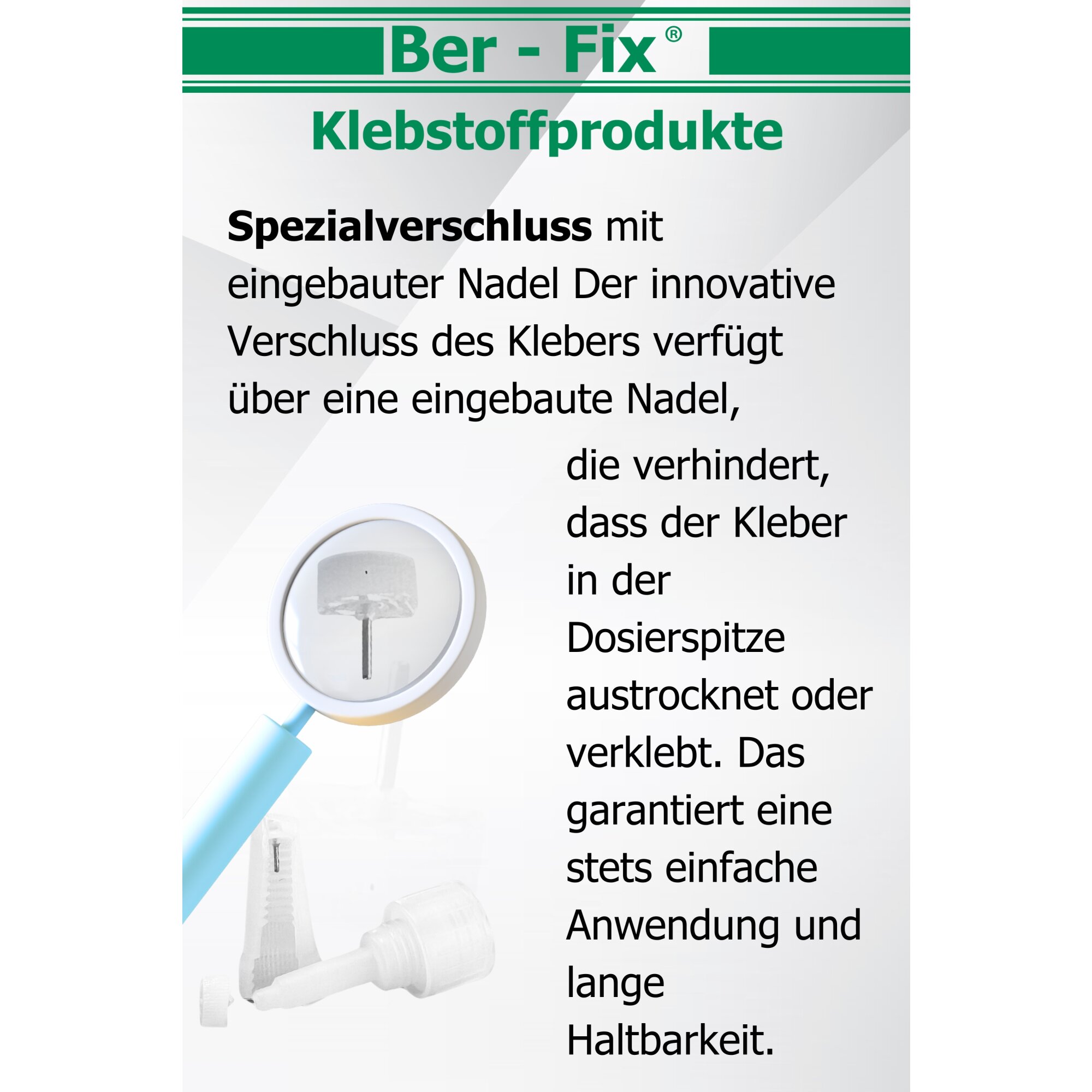 Ber-Fix® Füllstoff Set Standard schwarz