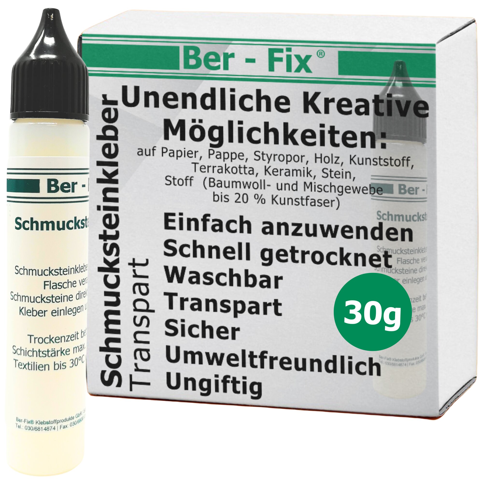 Ber-Fix® Schmucksteinkleber