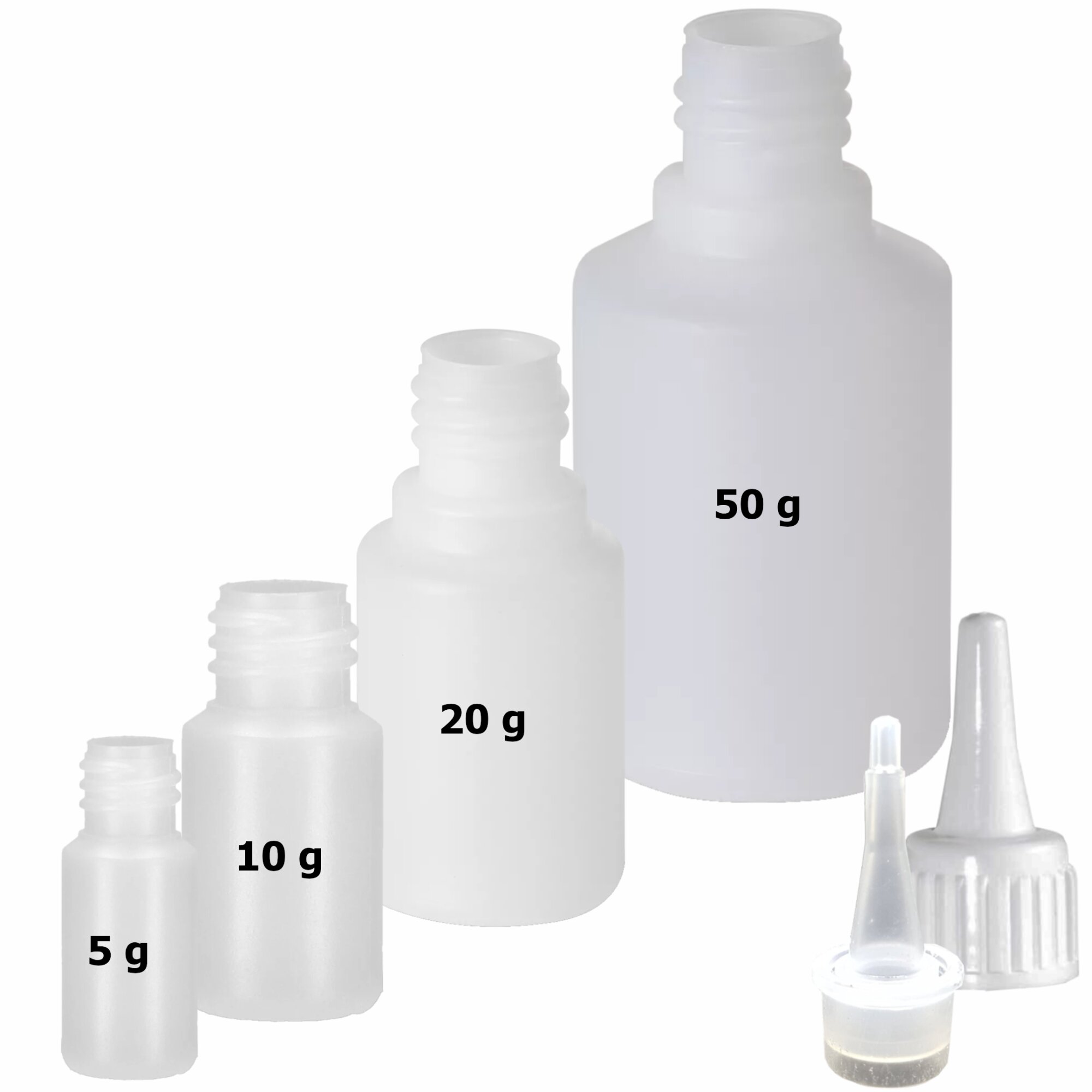 Ber-Fix® Leerflasche Rund 5g