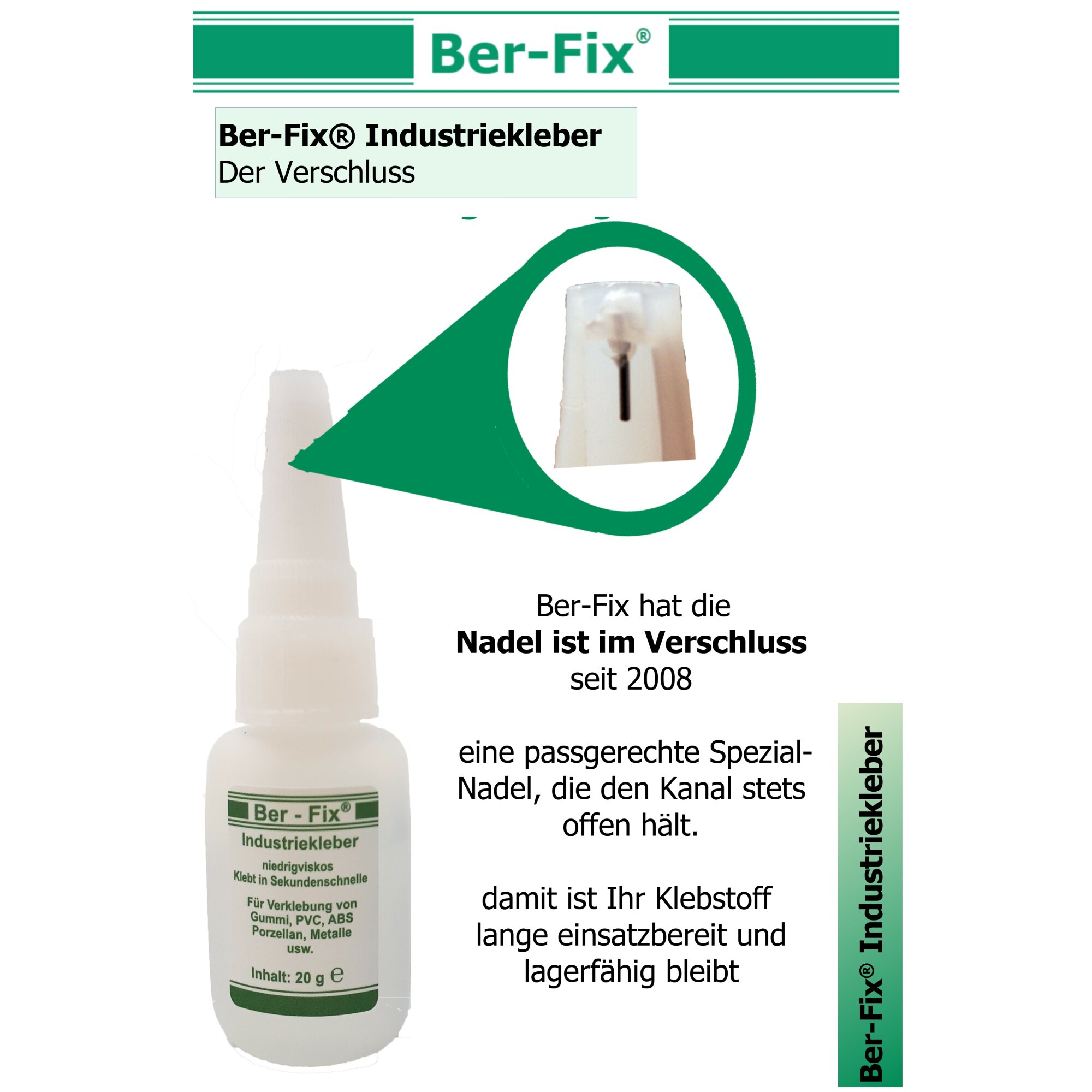 Ber-Fix® Koffer – Komplett-Set mit Industriekleber, Füllstoff, Primer, Beschleuniger, Epoxidkitt, UV-Kleber & Entferner | Alles für professionelle Anwendungen