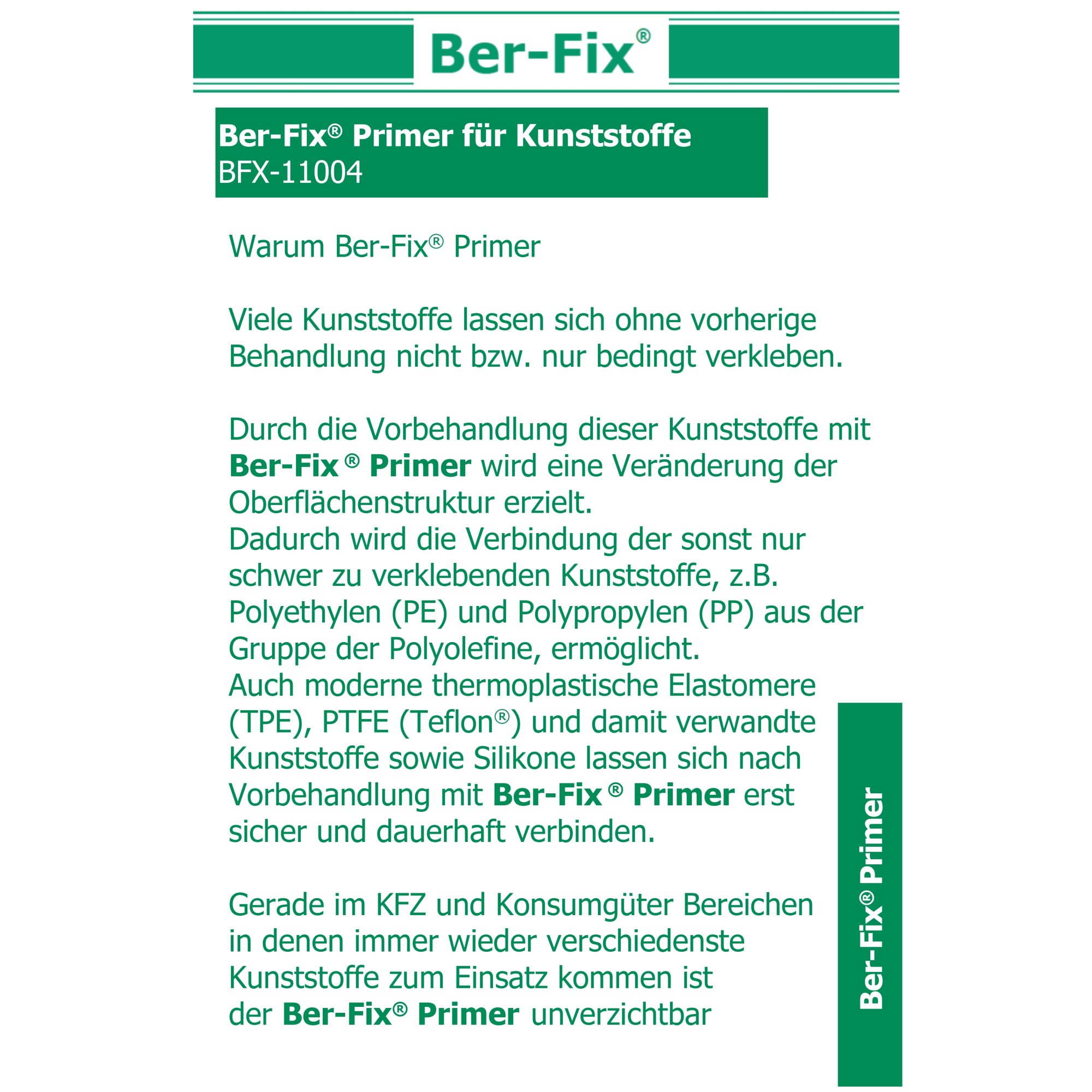 Ber-Fix® Koffer – Komplett-Set mit Industriekleber, Füllstoff, Primer, Beschleuniger, Epoxidkitt, UV-Kleber & Entferner | Alles für professionelle Anwendungen