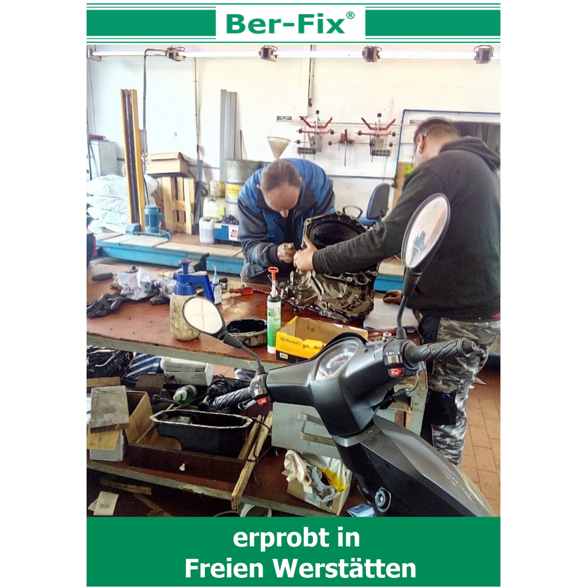 Ber-Fix® Füllstoff Set Standard schwarz / weiss