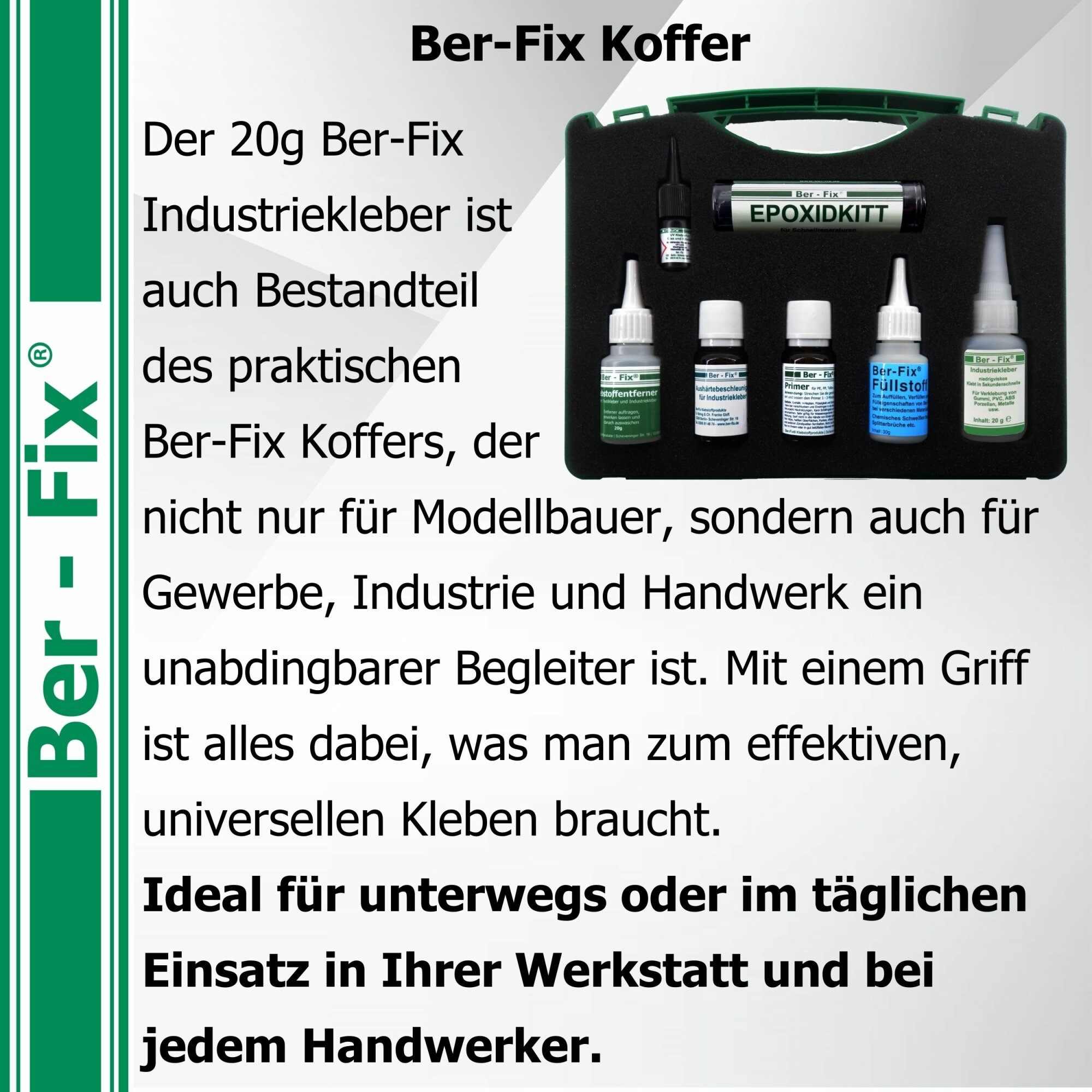 Ber-Fix® Industriekleber (niedrigviskos)