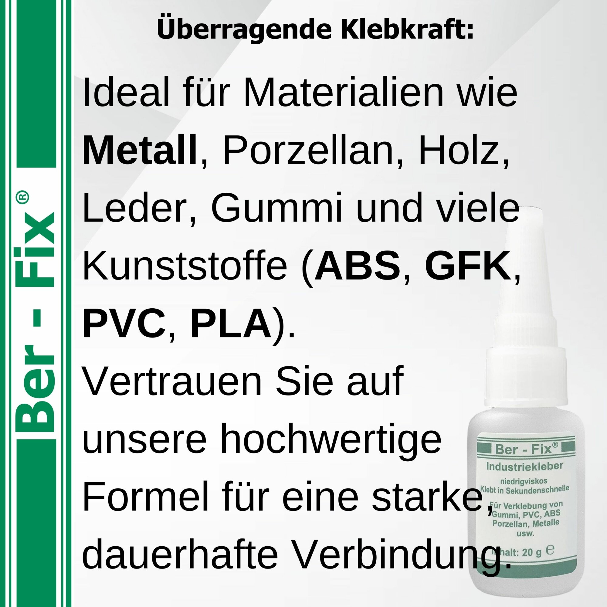 Ber-Fix® Industriekleber (niedrigviskos)