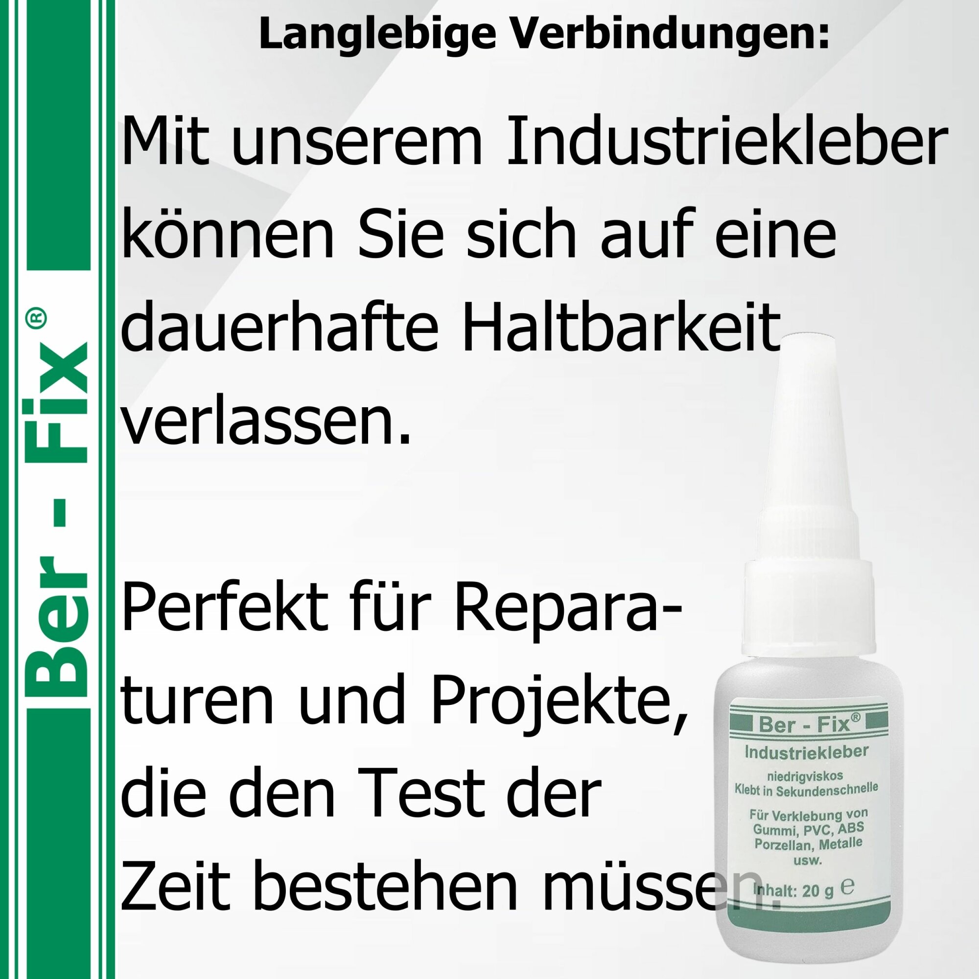 Ber-Fix® Industriekleber (niedrigviskos)