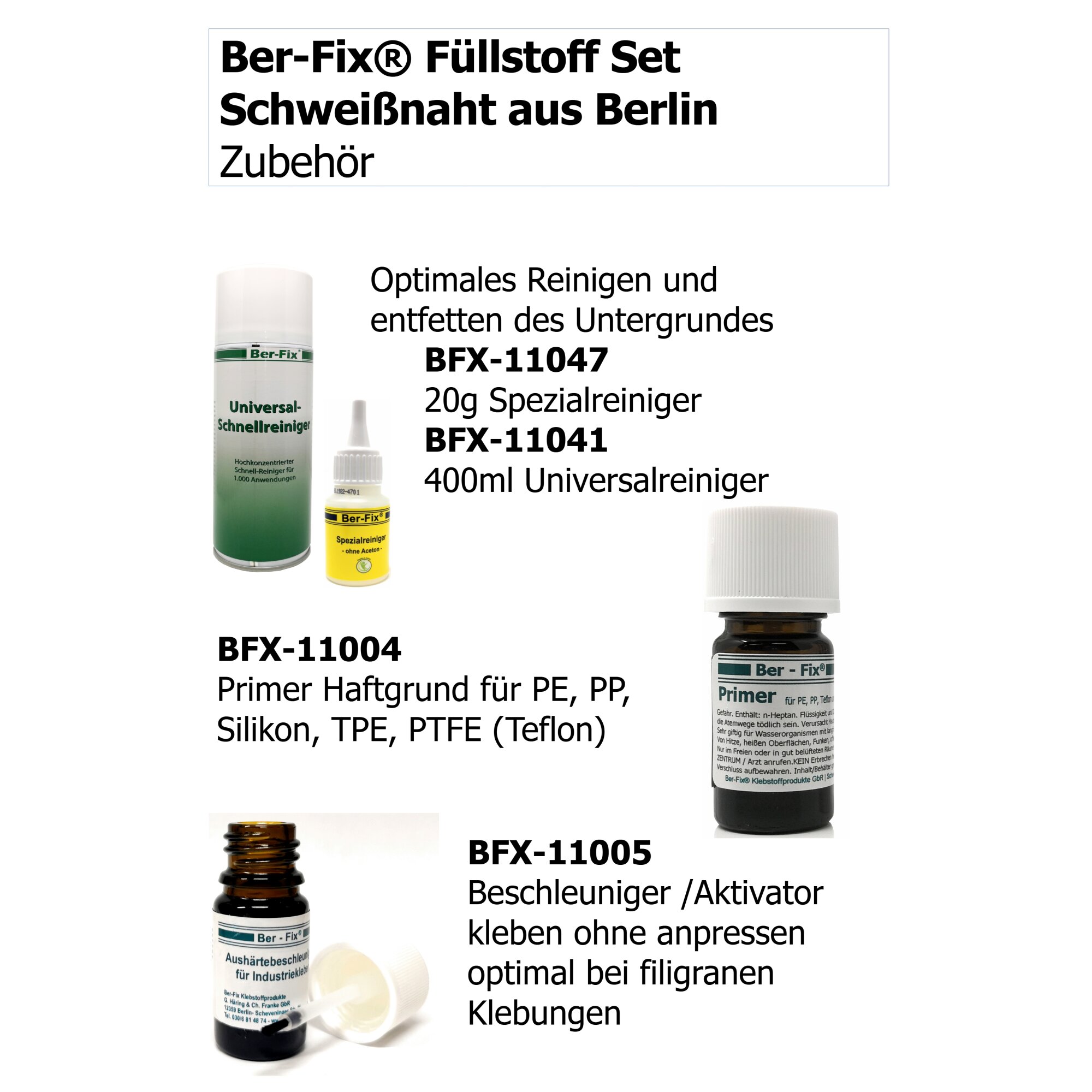 Ber-Fix® Füllstoff Set