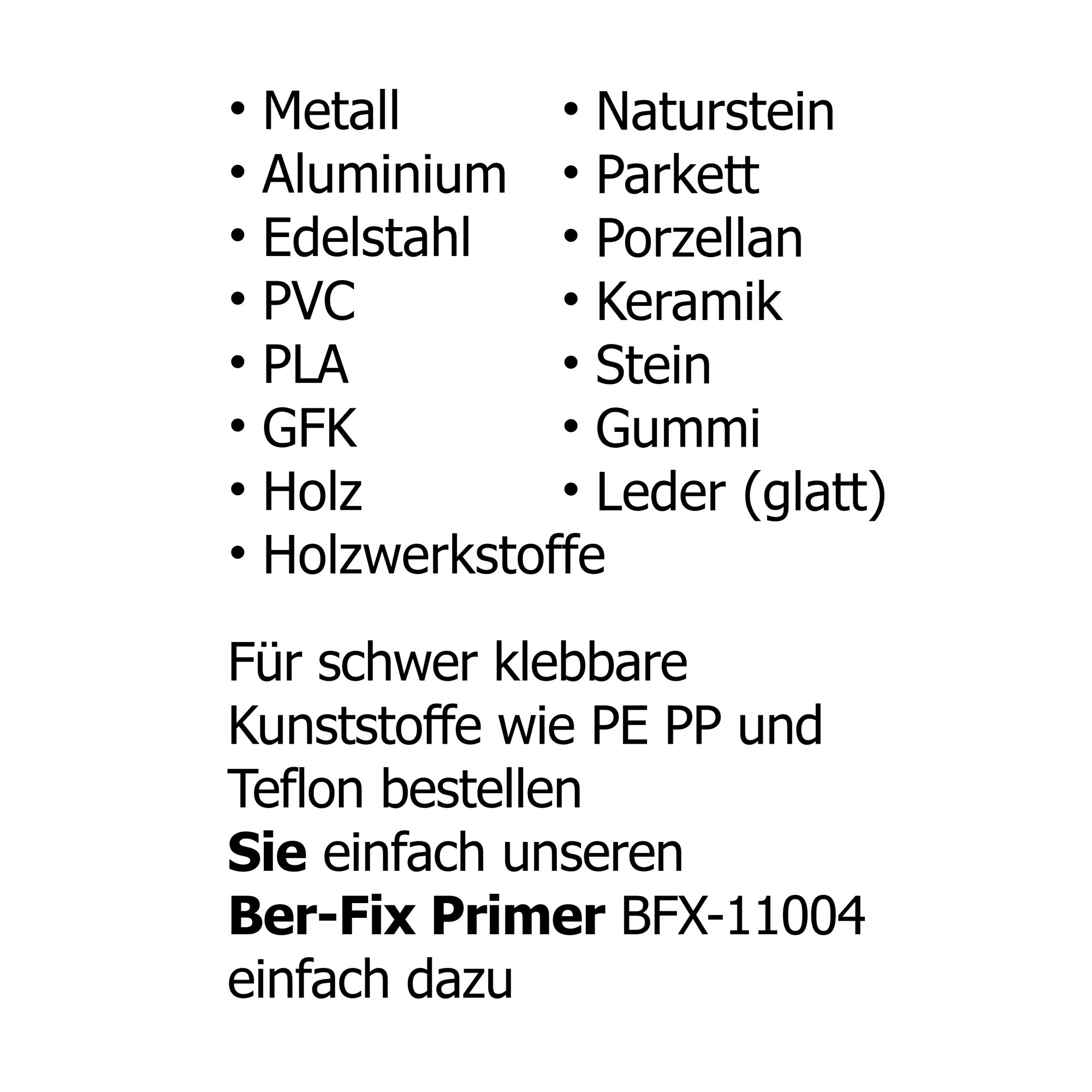 Ber-Fix® Füllstoff Set