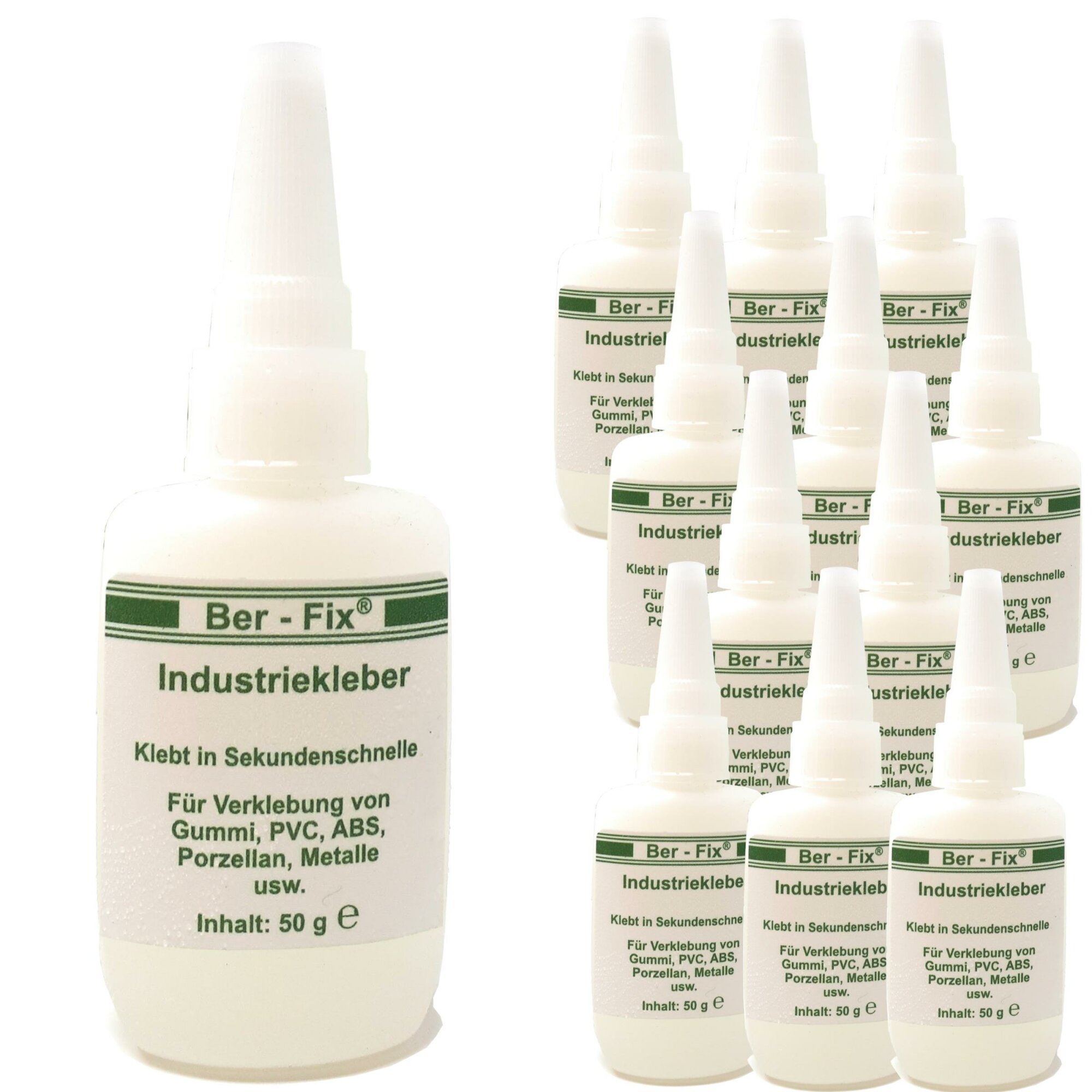 Ber-Fix® Industriekleber (niedrigviskos) 12x 50g