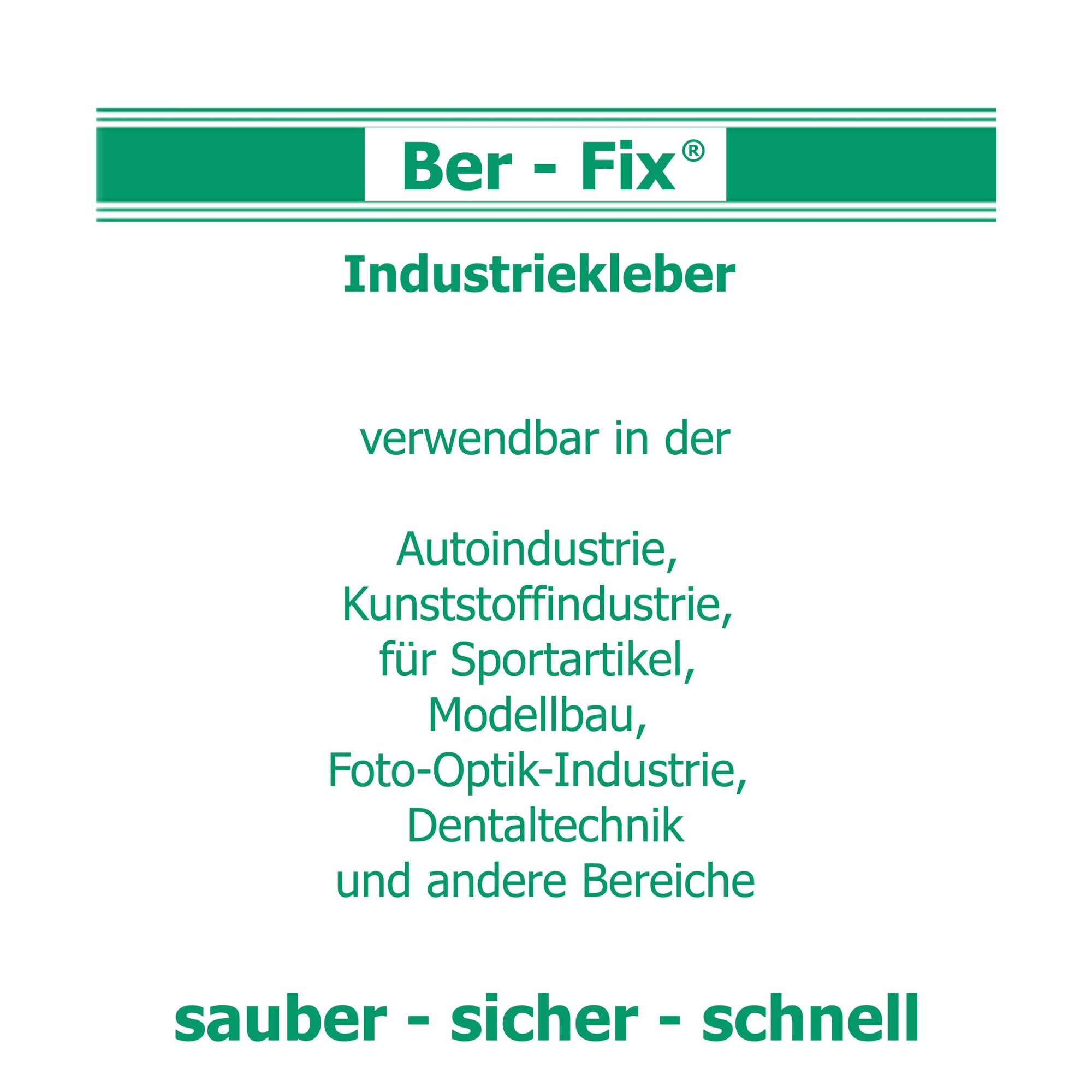 Ber-Fix® Industriekleber (niedrigviskos) 4g