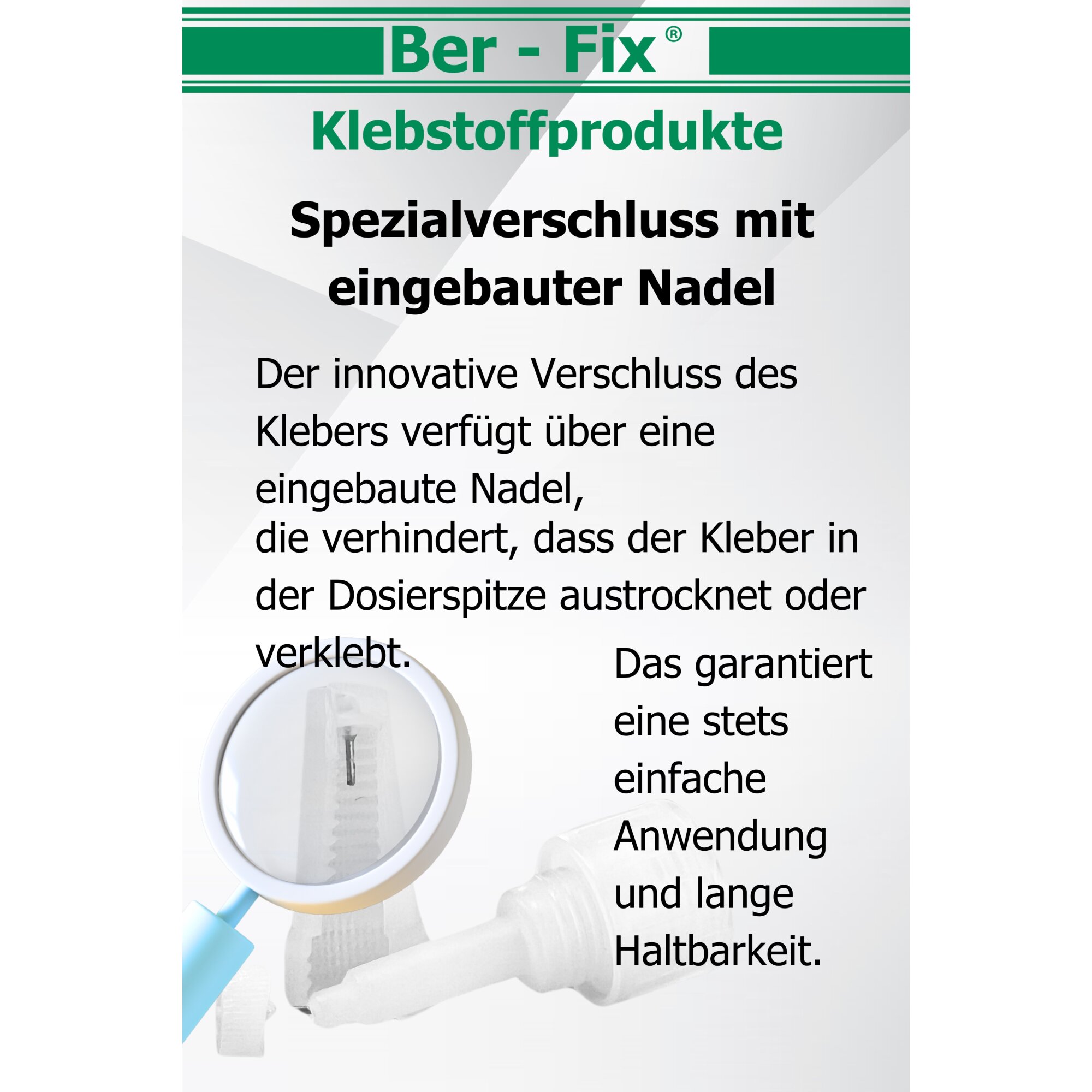 Ber-Fix® Industriekleber (niedrigviskos) 20g