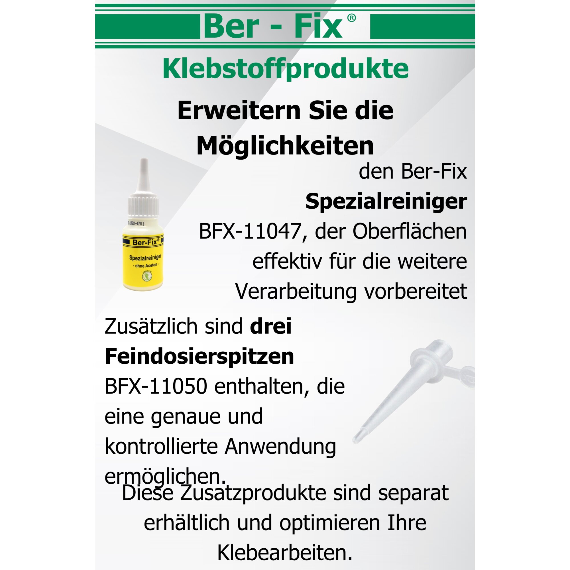 Ber-Fix® Industriekleber (niedrigviskos) 20g