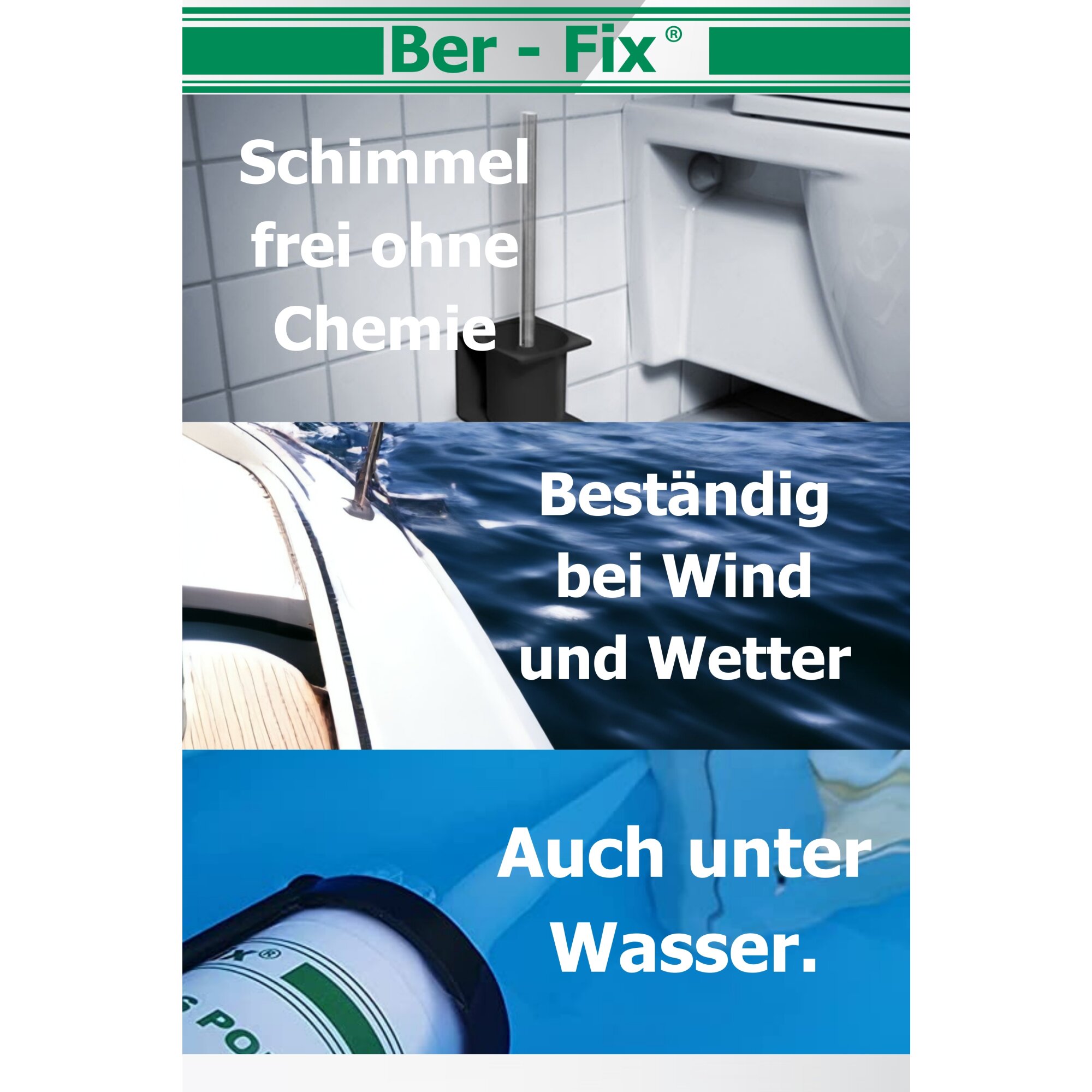 Ber-Fix® MS-Polymer weiß 10x