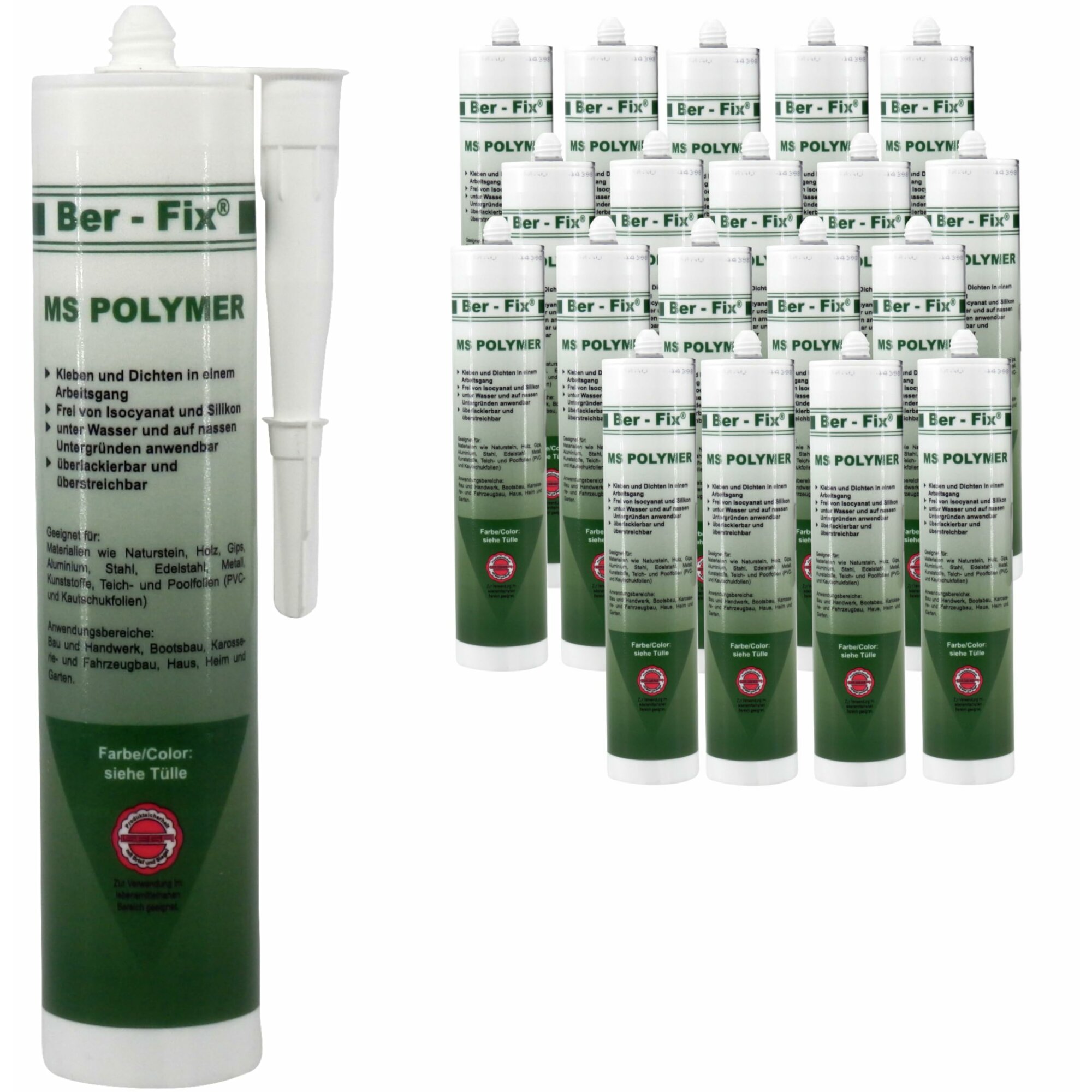 Ber-Fix® MS-Polymer weiß 20x