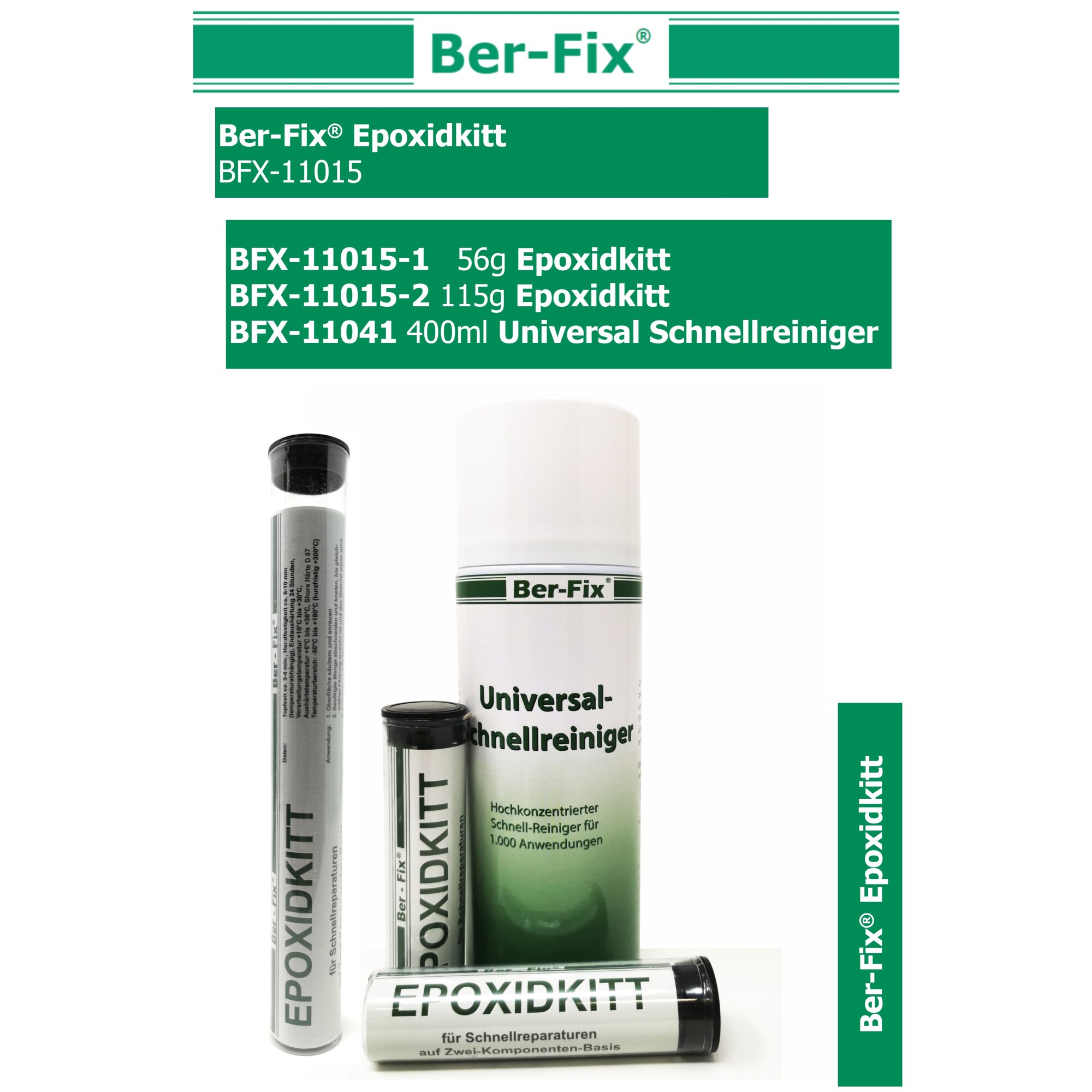 Ber-Fix® Epoxidkitt 56g 24x