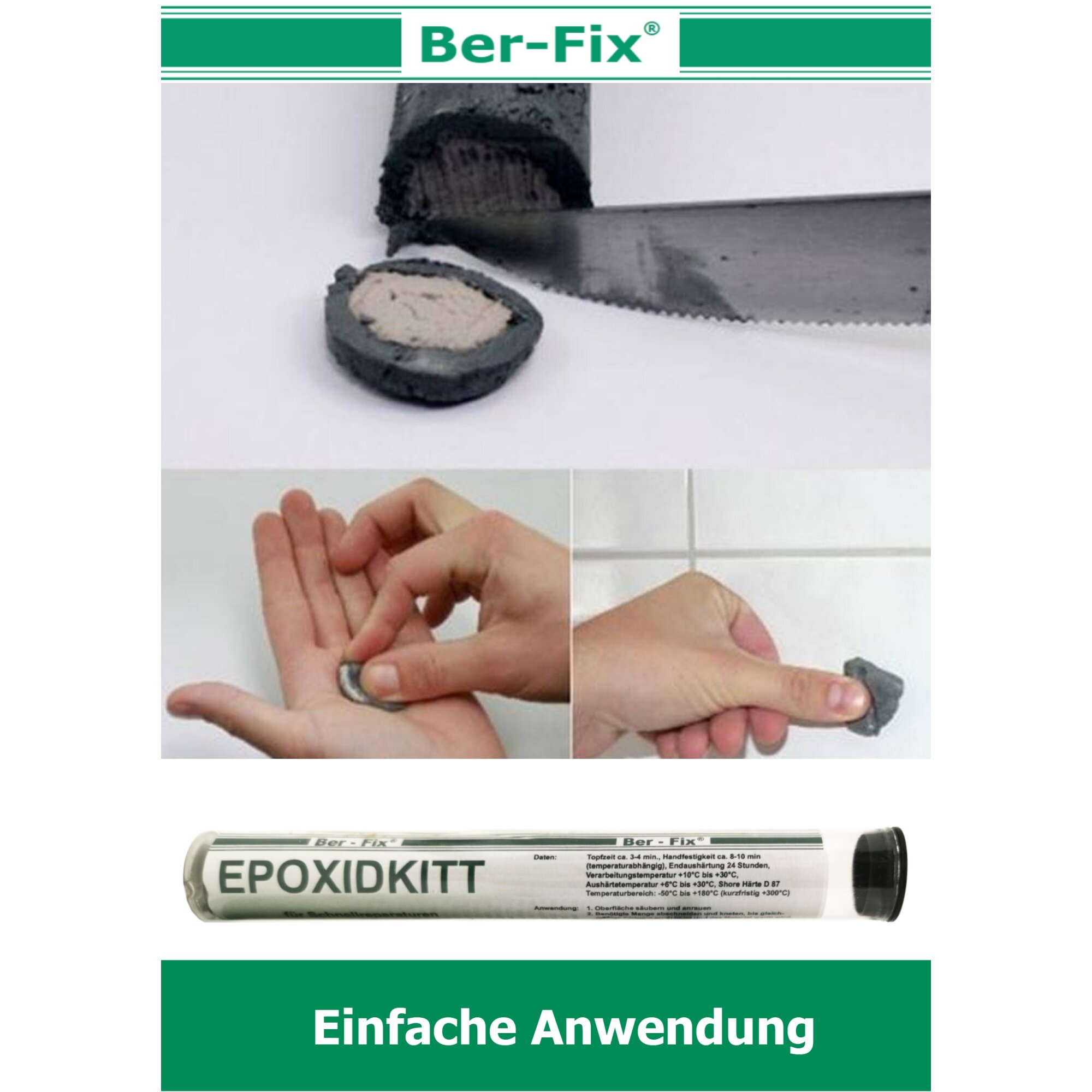 Ber-Fix® Epoxidkitt 56g 24x