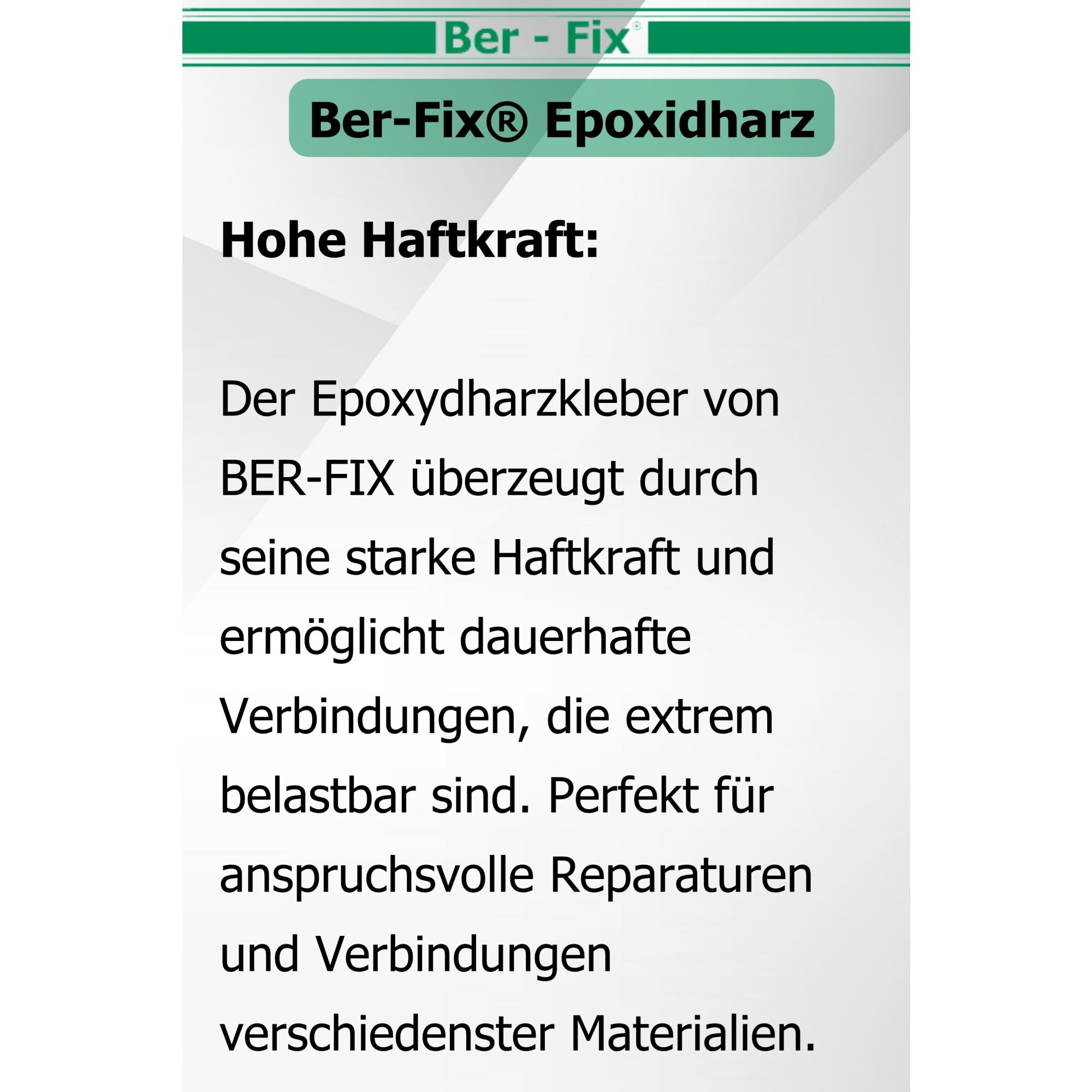 Ber-Fix® Epoxykleber 25g 30 Min. 14x