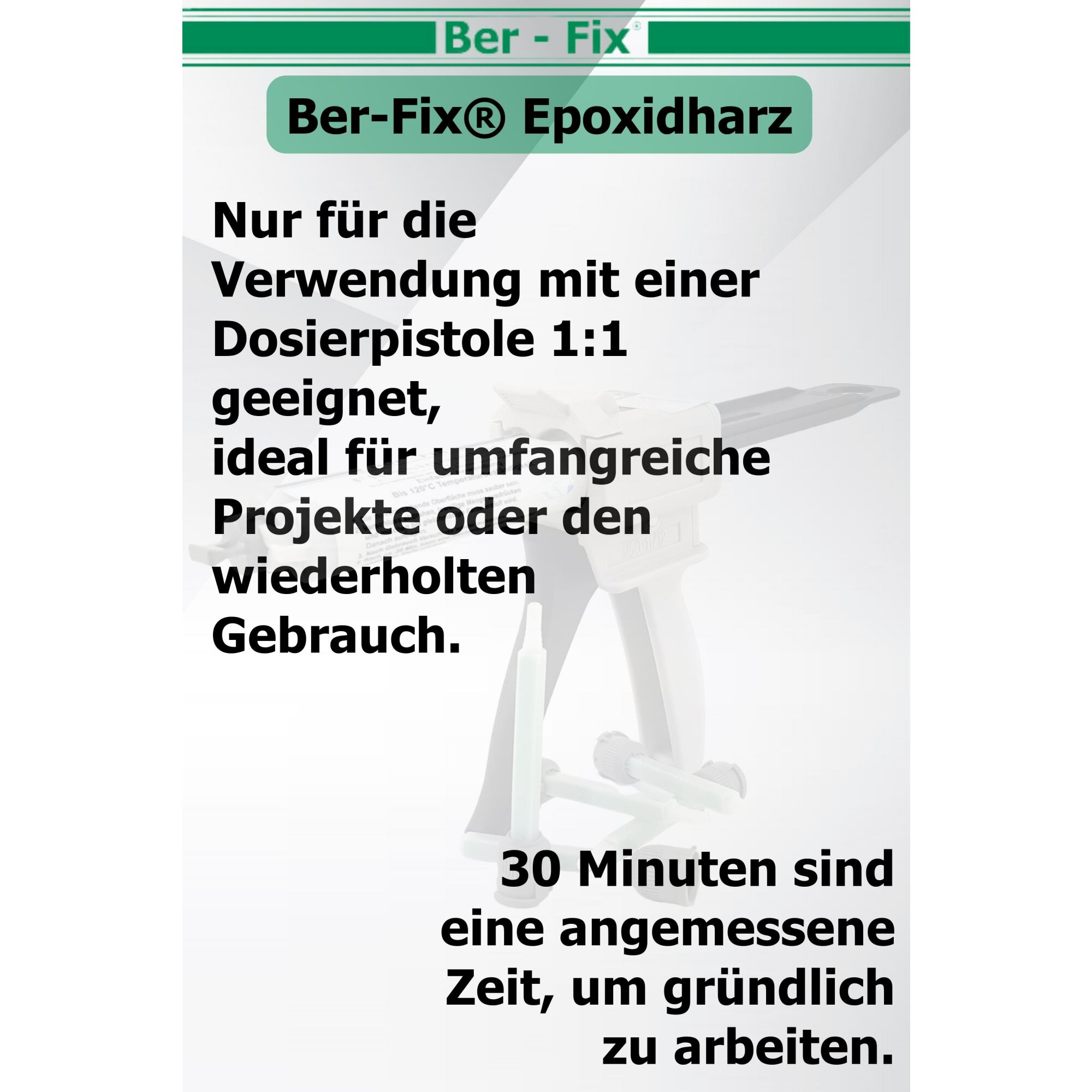 Ber-Fix® Epoxykleber 50g 30 Min. 12x