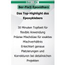 Ber-Fix® Epoxykleber 50g 30 Min. + 5 Extra Spitzen + Pistole