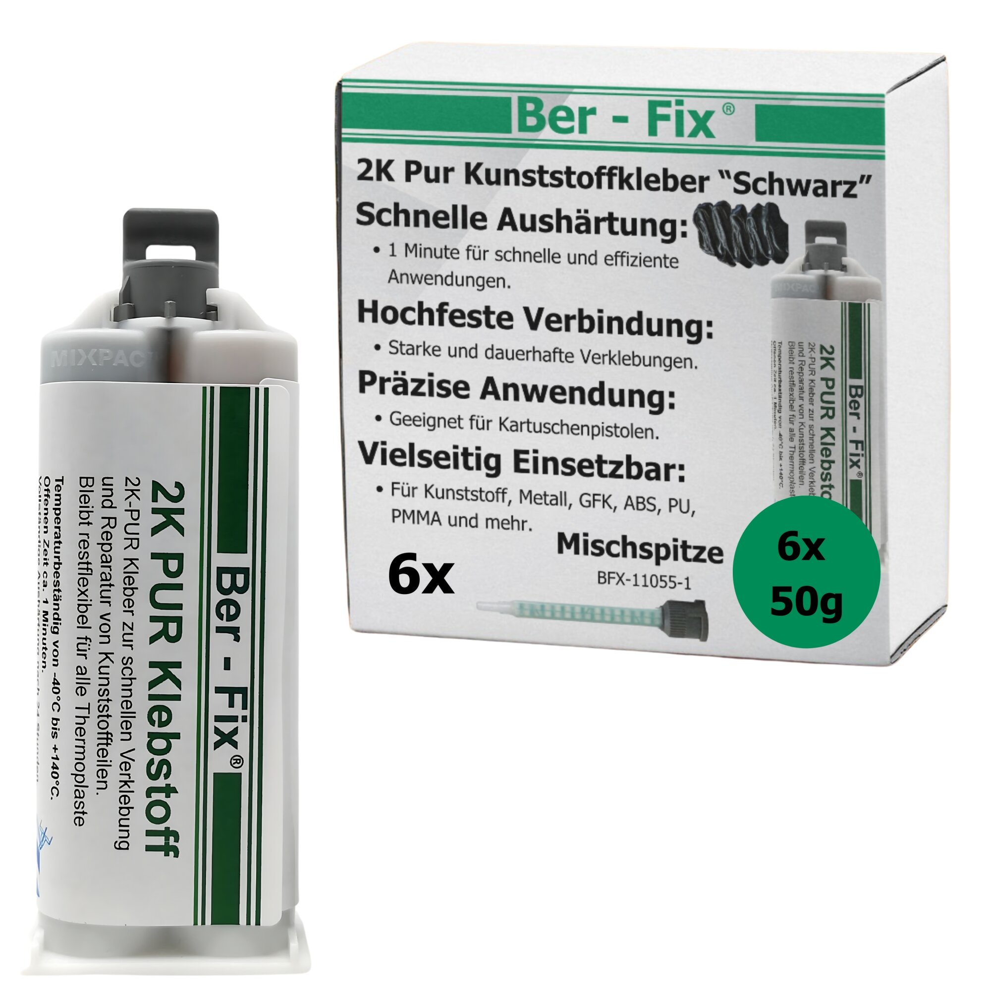 Ber-Fix® 2K-PUR 50g 6x