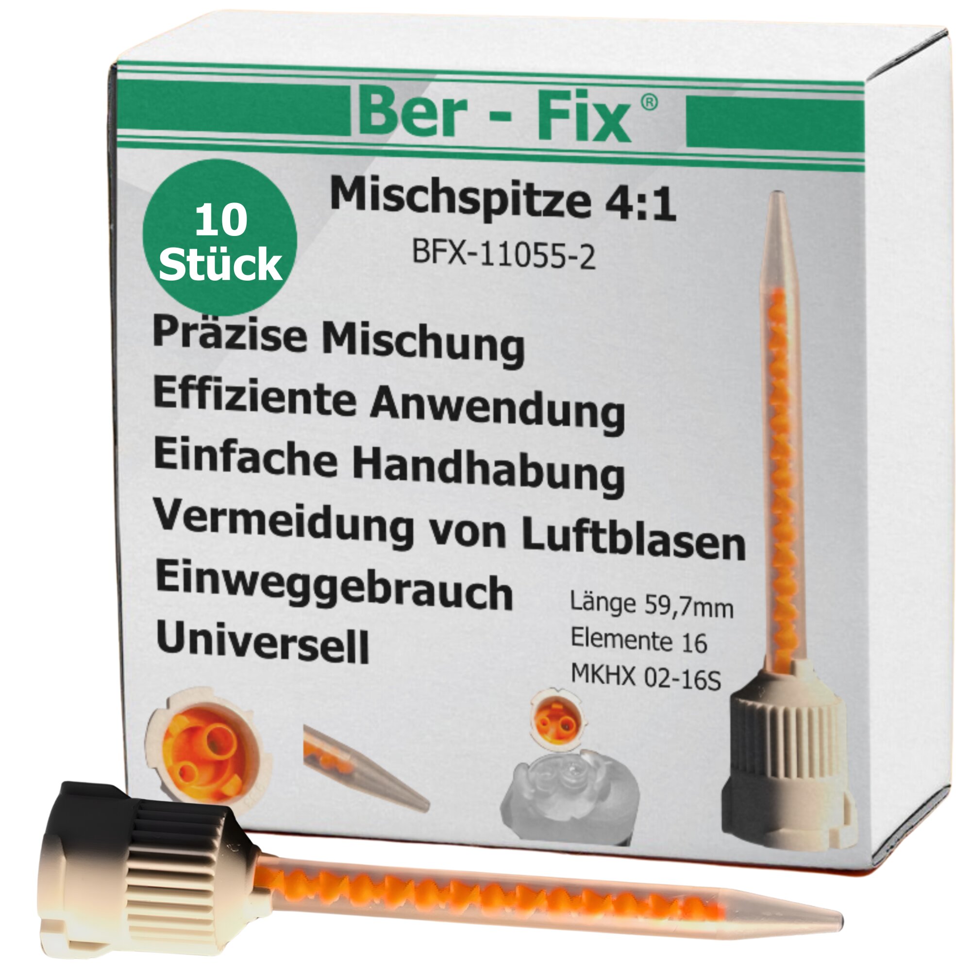 Ber-Fix® Mischdüsen 1:4 10x