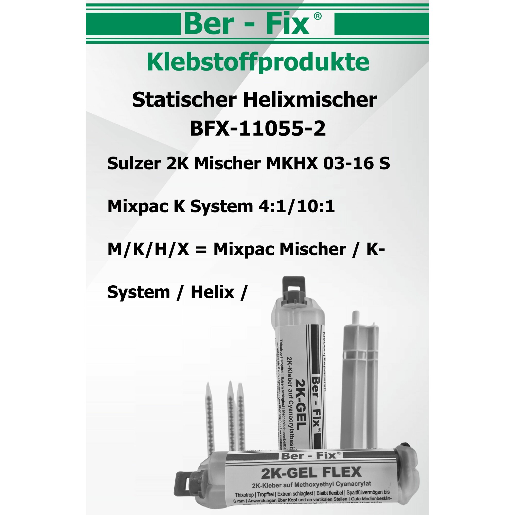 Ber-Fix® Mischdüsen 1:4 10x