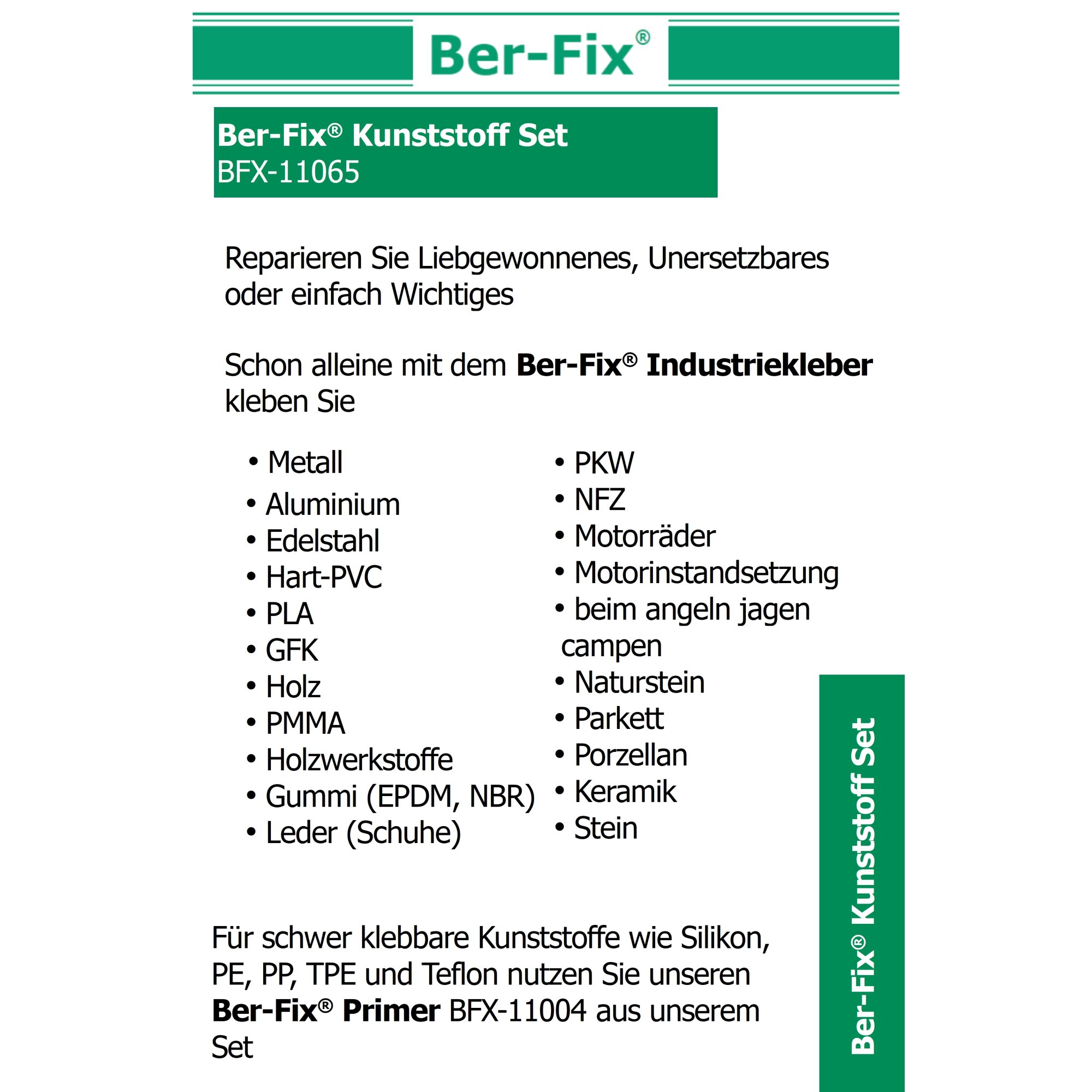 Ber-Fix® Kunststoff-Set Starter