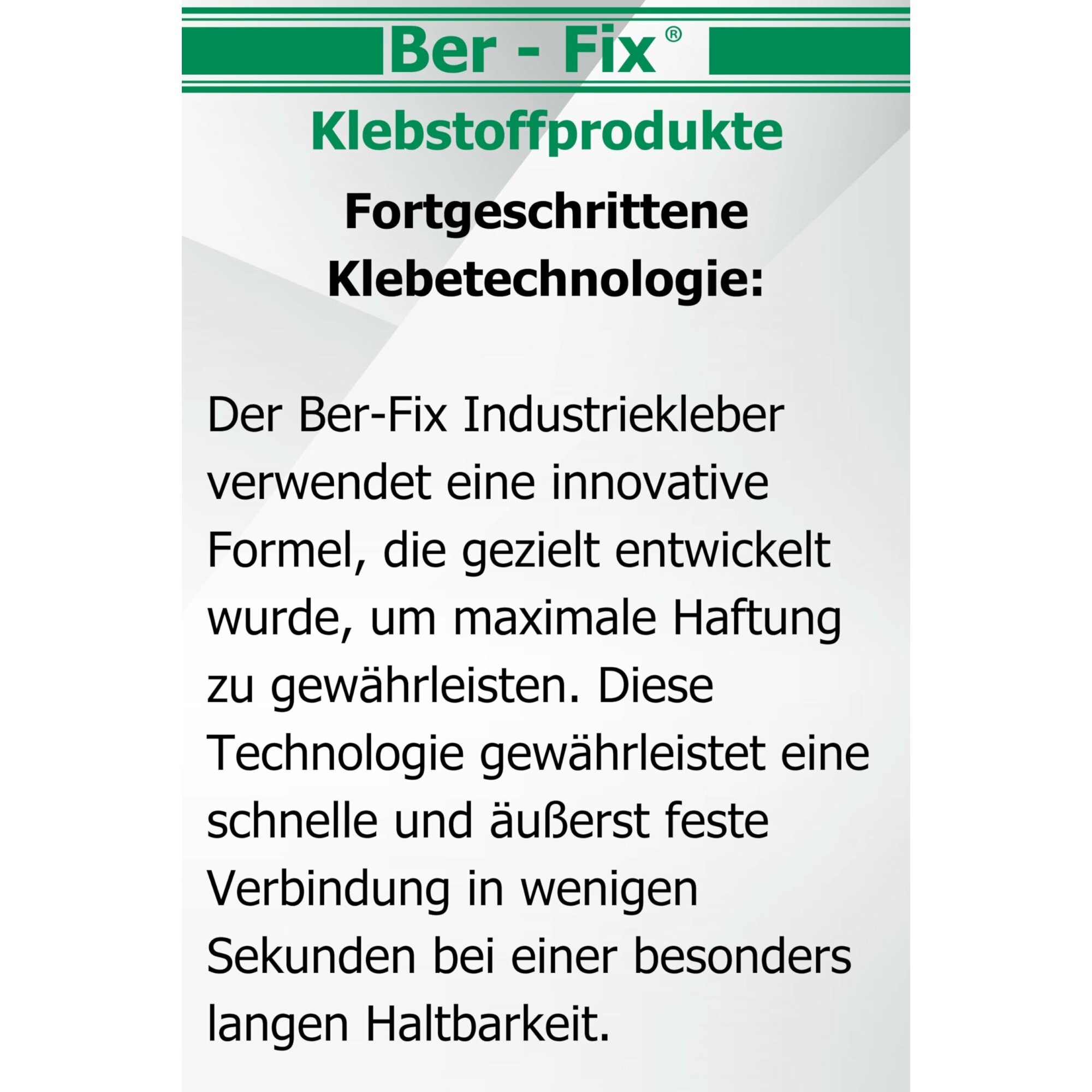 Ber-Fix® Kunststoff-Set Standard