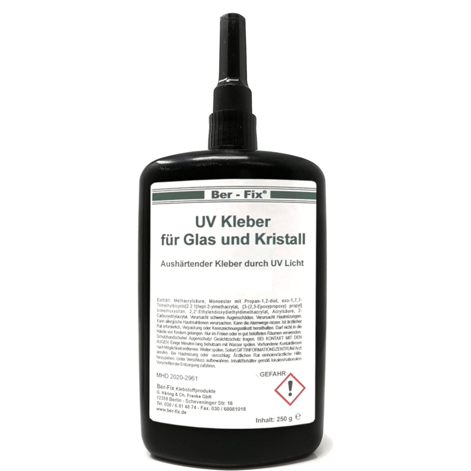 Ber-Fix® UV Kleber 250g (niedrigviskos)