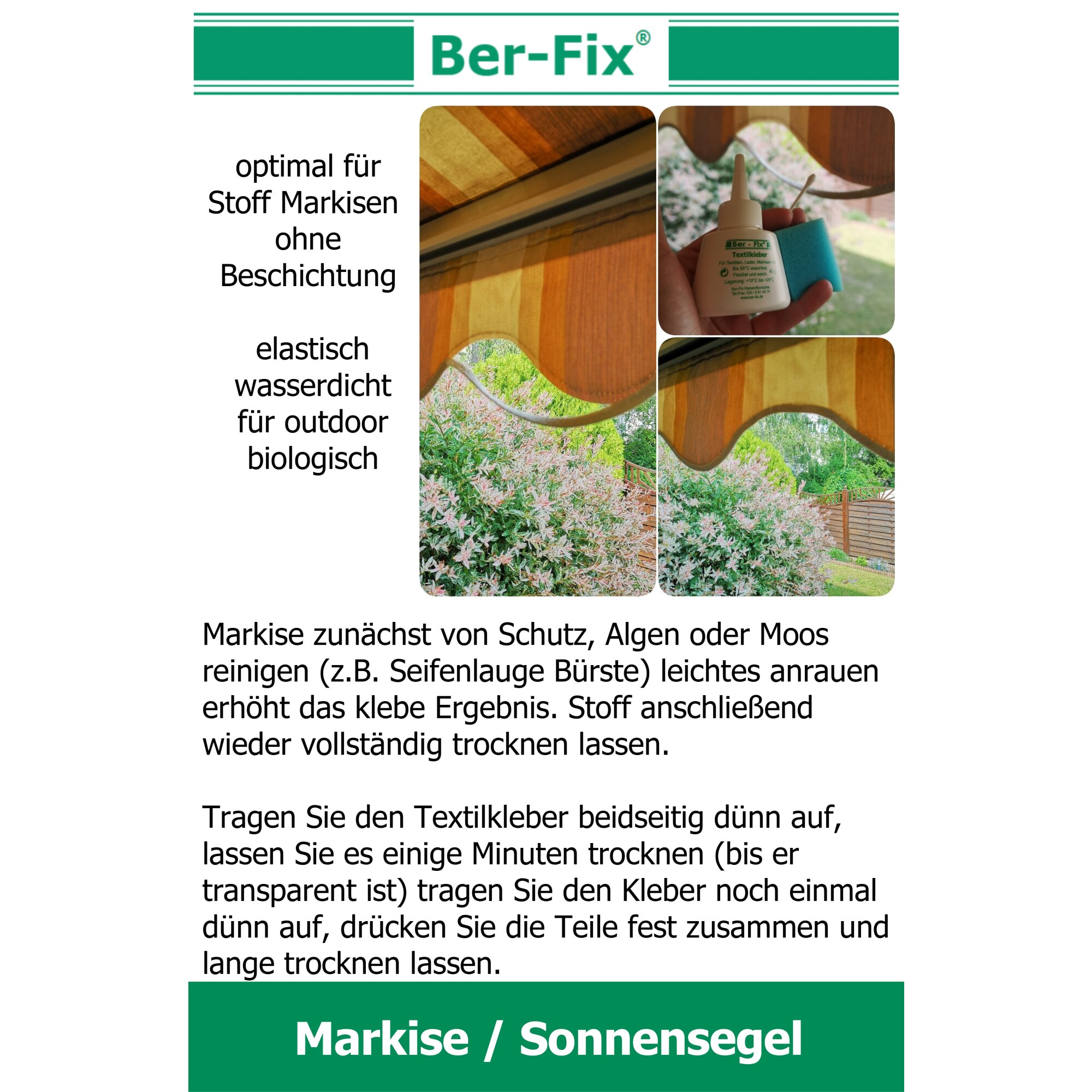 Ber-Fix® Textilkleber 150g