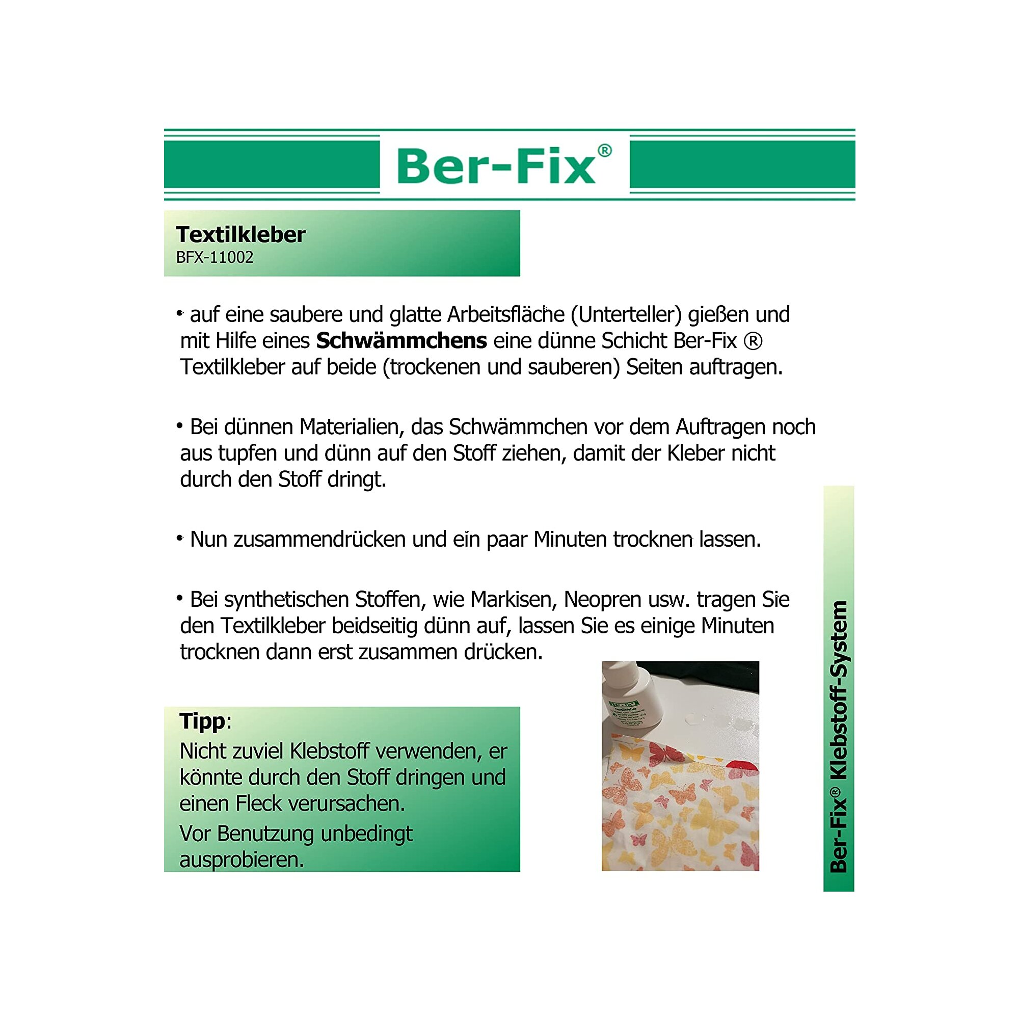 Ber-Fix® Textilkleber 500g