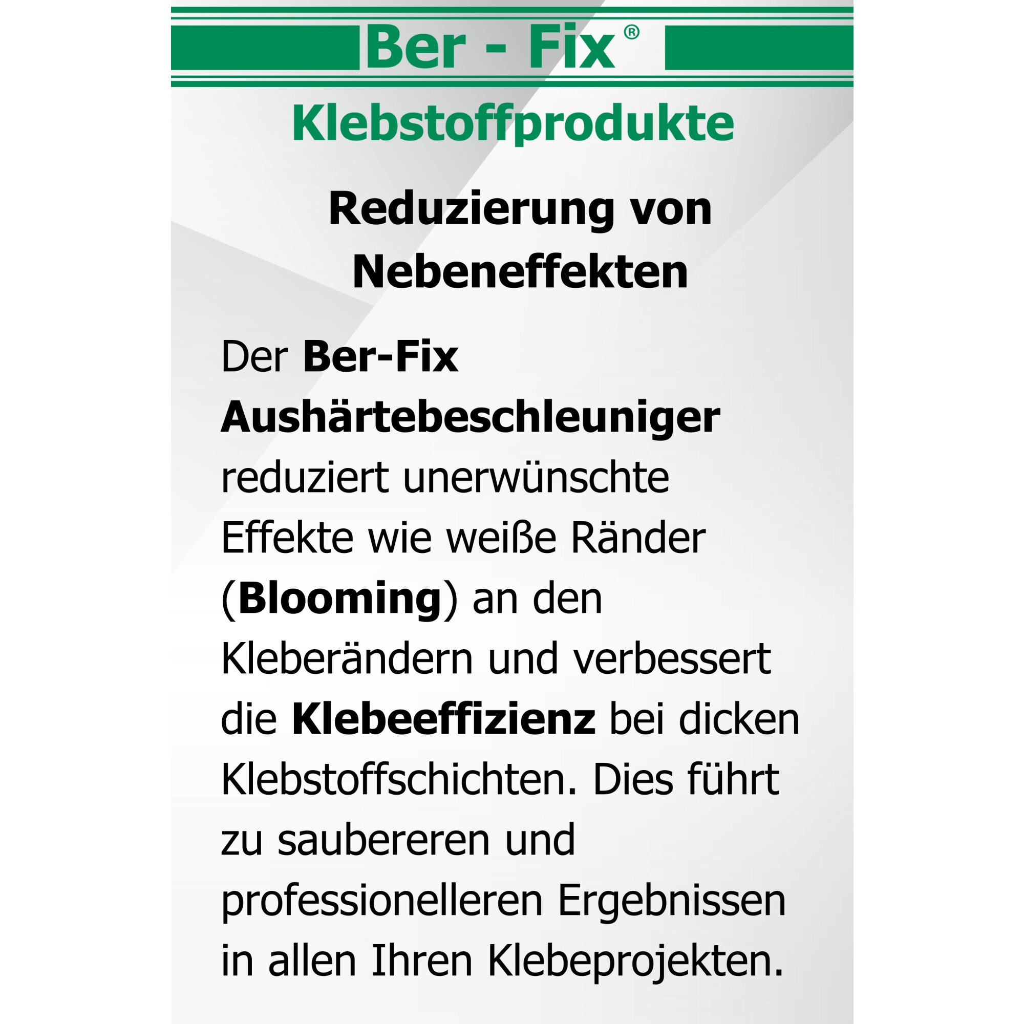 Ber-Fix® Beschleuniger – Aktivator für Ber-Fix® Industriekleber | Schnellere Aushärtung & stärkere Haftung | Perfekt für präzise Anwendungen