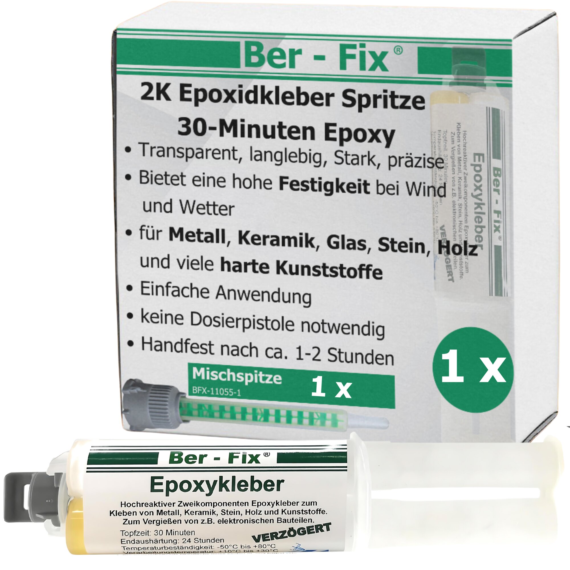 Ber-Fix® Epoxykleber 25g 30 Min.