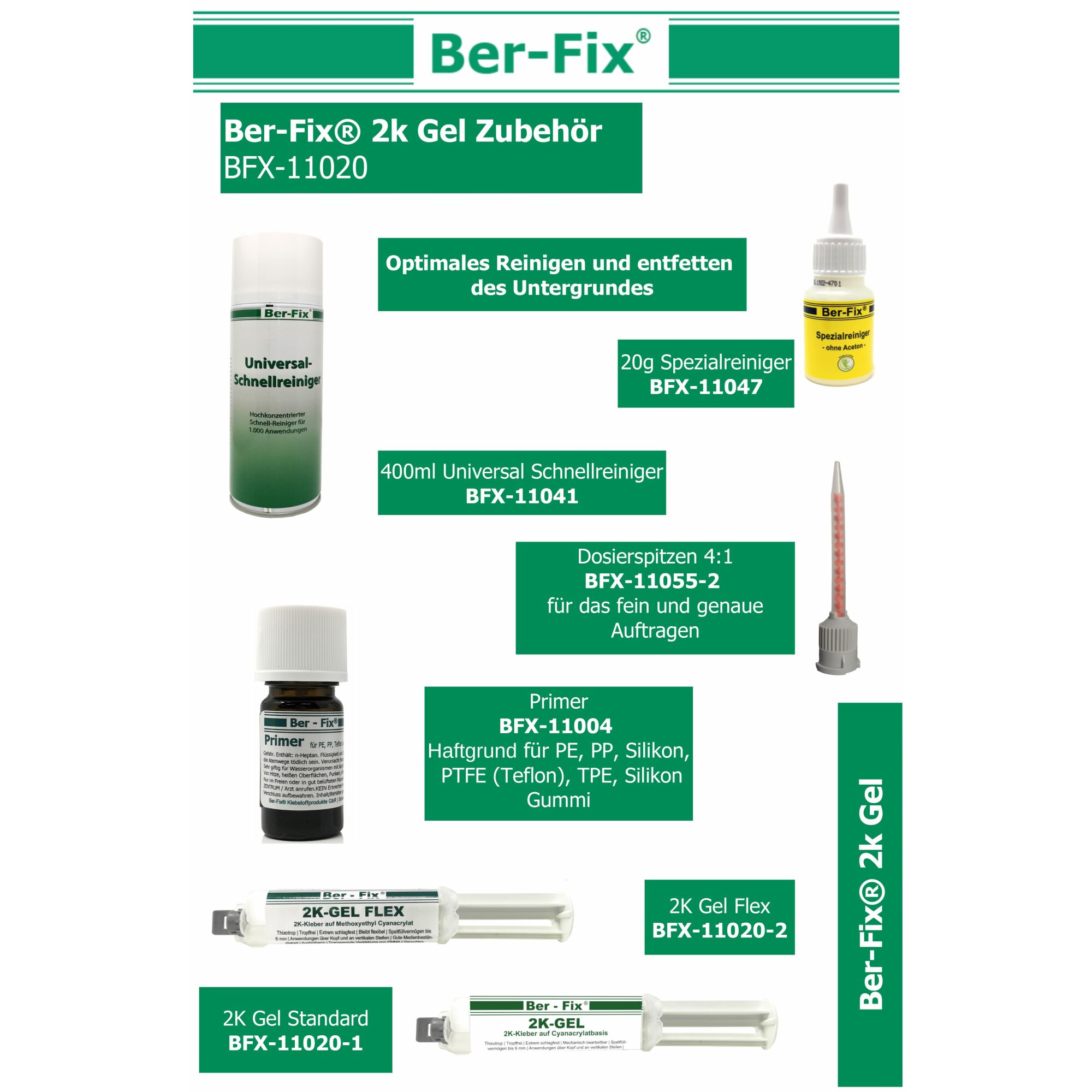 Ber-Fix® 2K-Gel Flex 10g