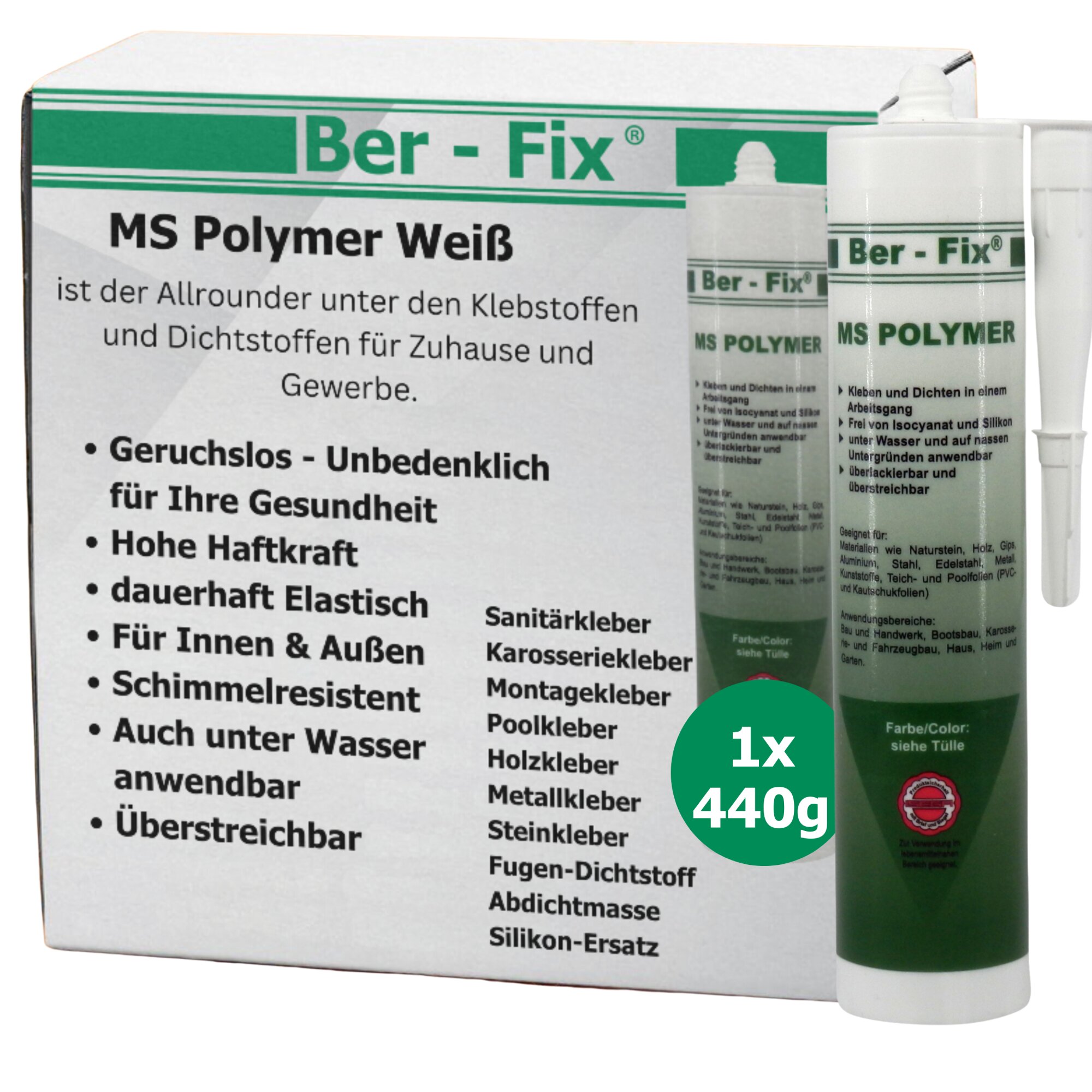 Ber-Fix® MS-Polymer weiss