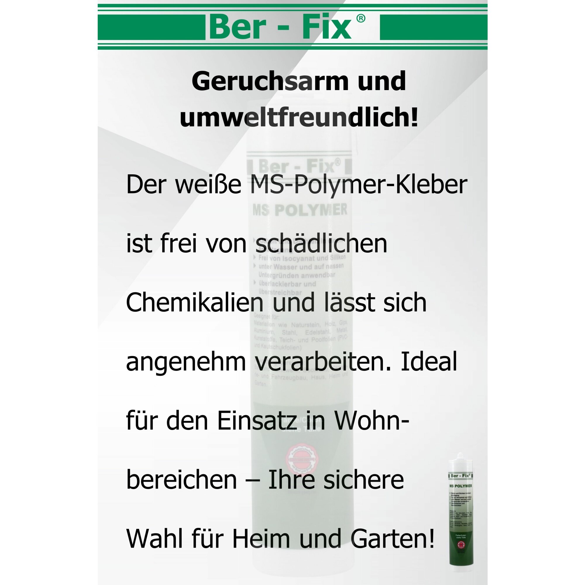 Ber-Fix® MS-Polymer weiss