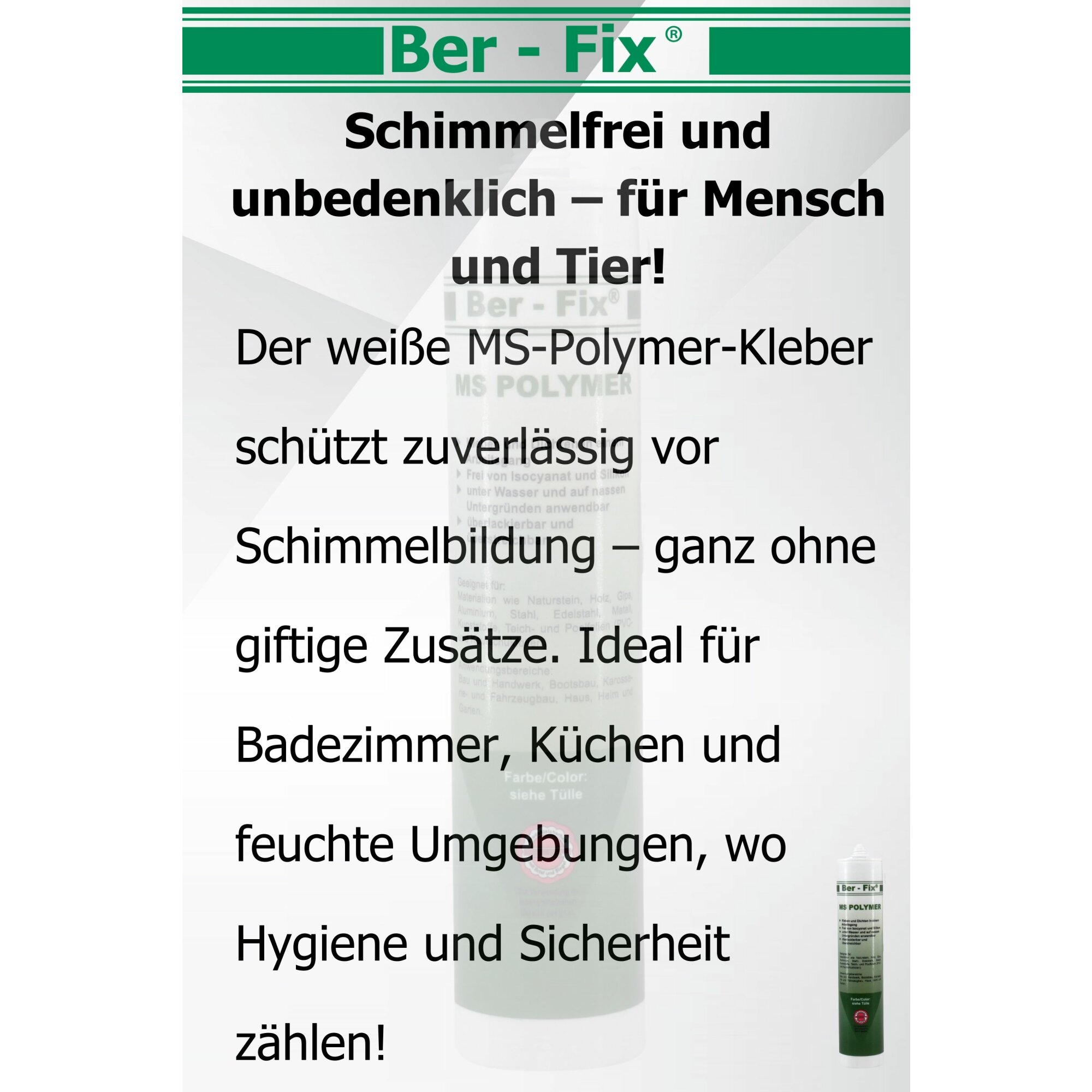 Ber-Fix® MS-Polymer weiss