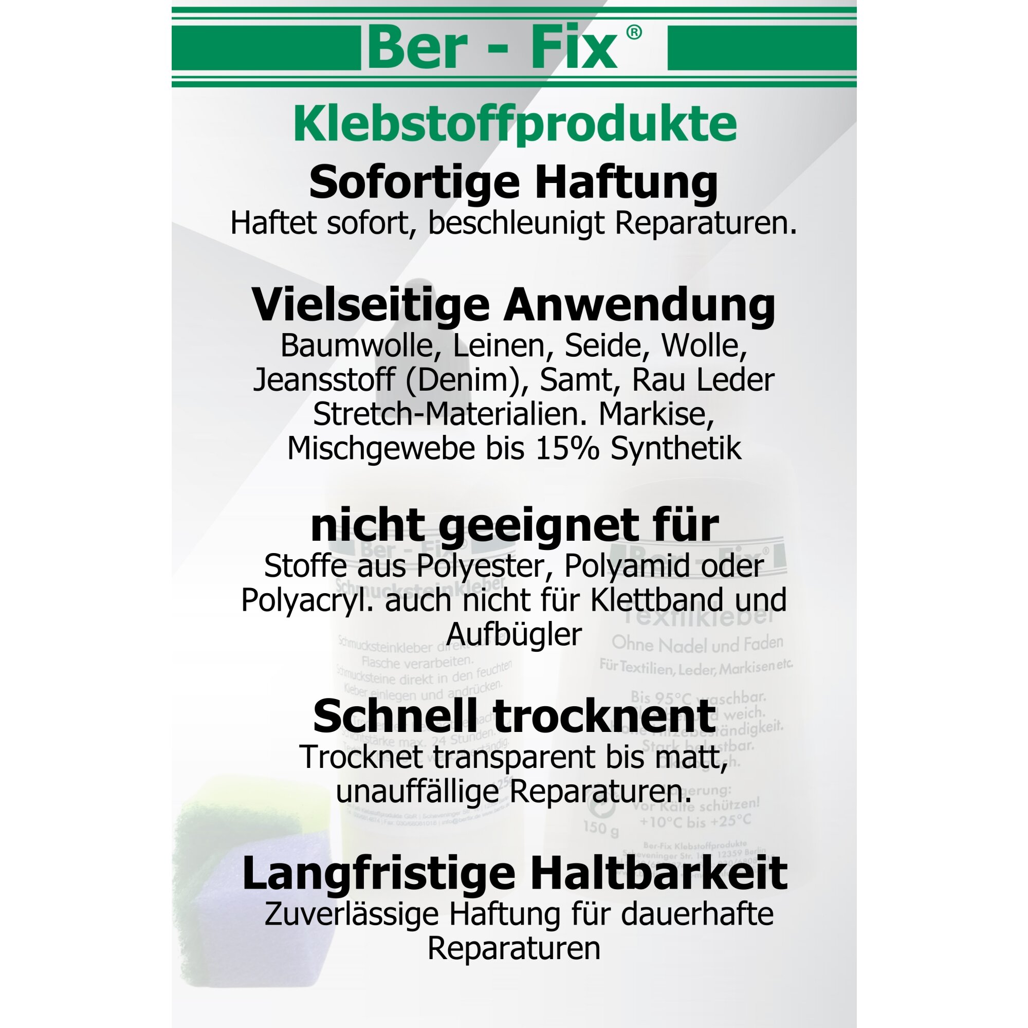 Ber-Fix® Schmucksteinkleber 30g