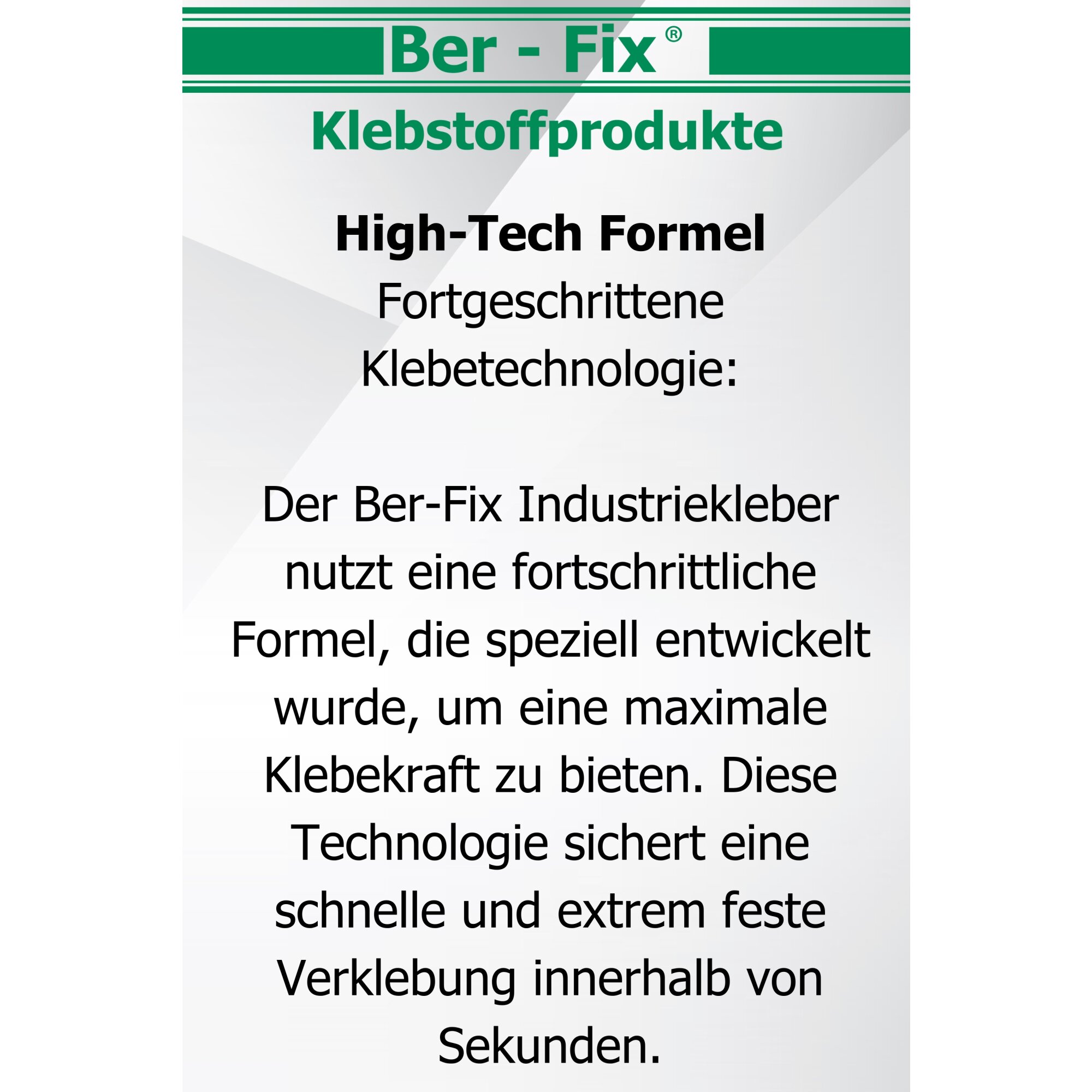 Ber-Fix® Füllstoff Set Standard