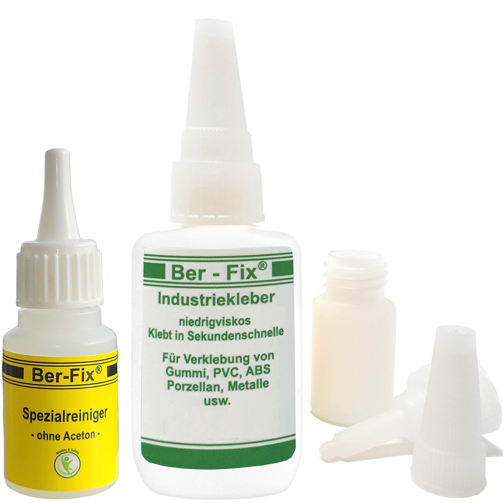 Ber-Fix® Industriekleber (mittelviskos) 50g mit Gratisgeschenk