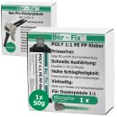 Ber-Fix® 50g Poly 1:1 - PE PP Kleber + Pistole