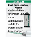 Ber-Fix® 50g Poly 1:1 - PE PP Kleber + Pistole