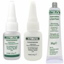 Ber-Fix Industriekleber 3er-Set – Gel, Mittel-...