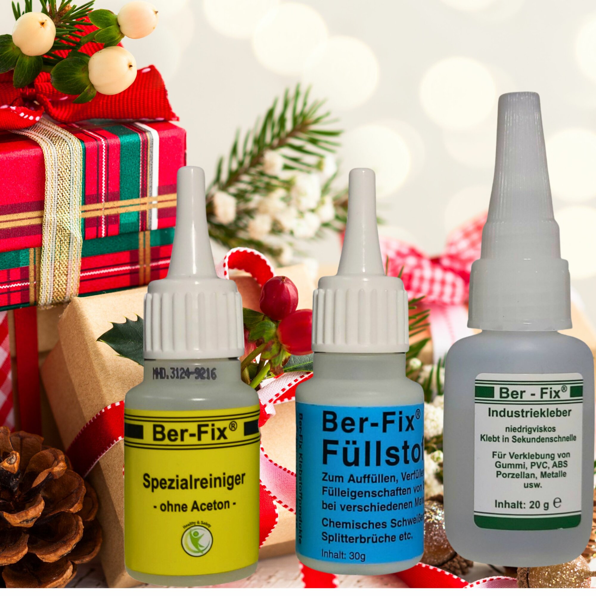 Ber-Fix® Füllstoff Set Standard - weihnachtlich...