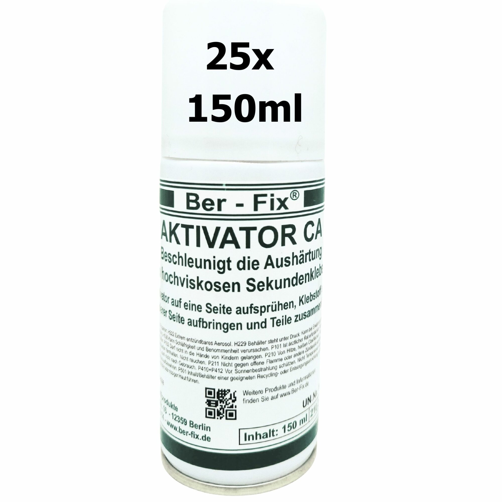 Ber-Fix® Beschleuniger 25x 150ml Spraydose