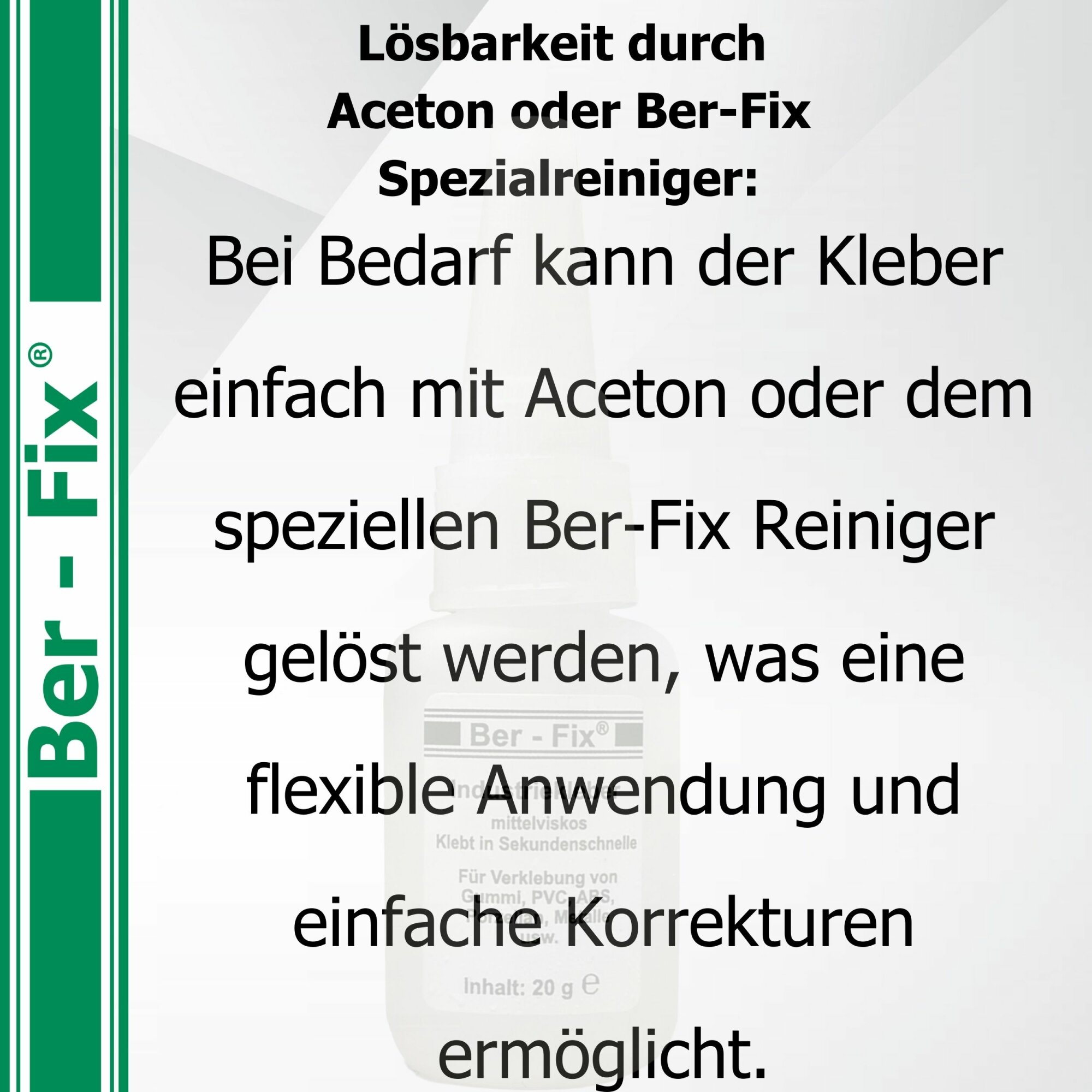 Ber-Fix® Industriekleber (mittelviskos) 10g MHD Aktion